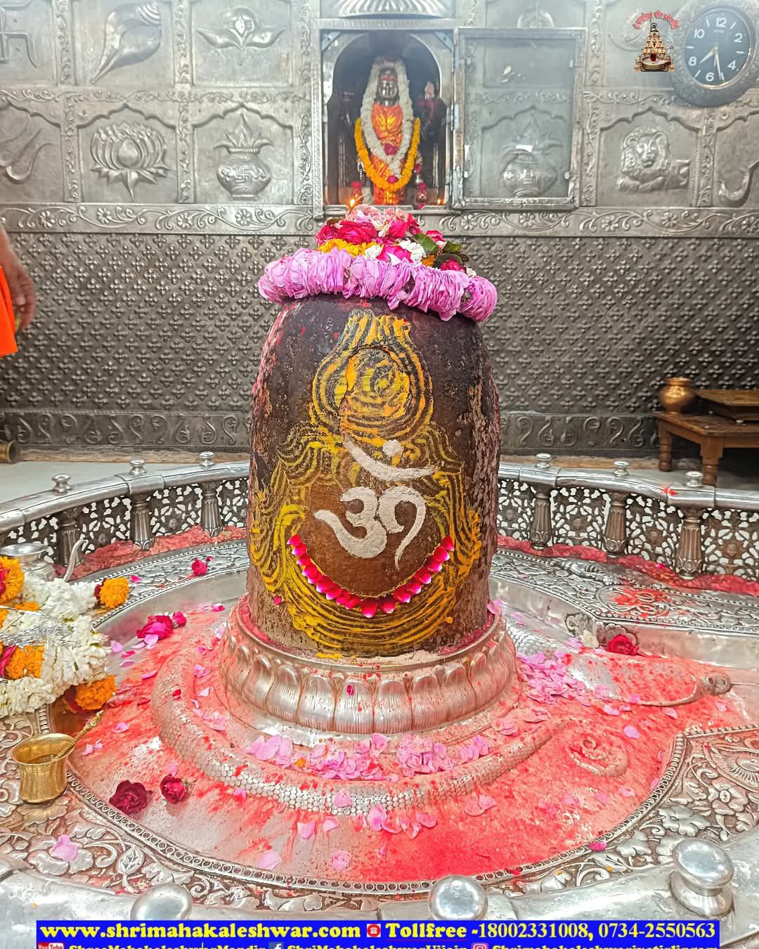 Ramesh - Om Shri Mahakaleshwaraya Namah Morning 07:30 aarti makeup ...