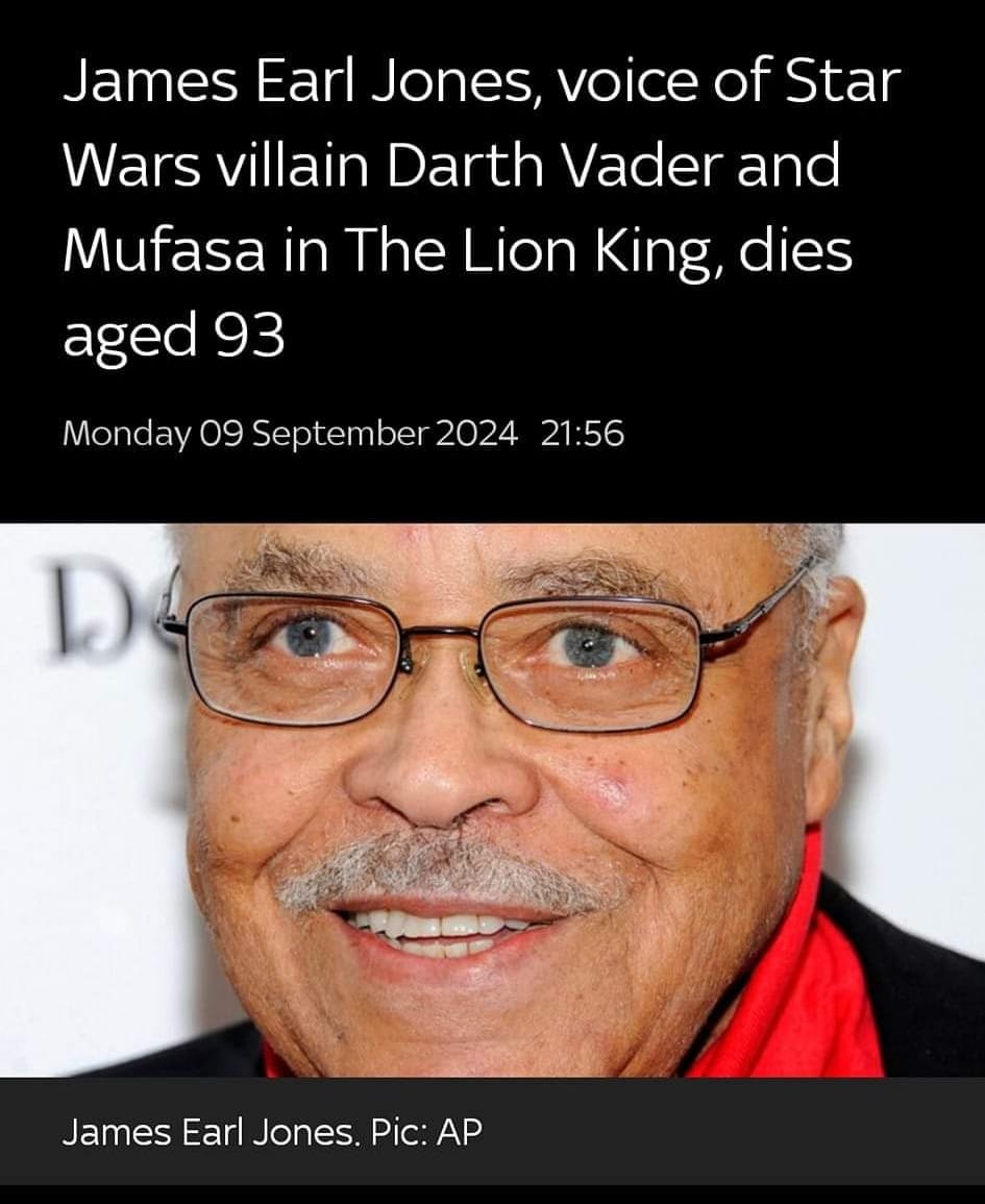 Vic's Rare Films - RIP James Earl Jones. Most famously remembered as ...