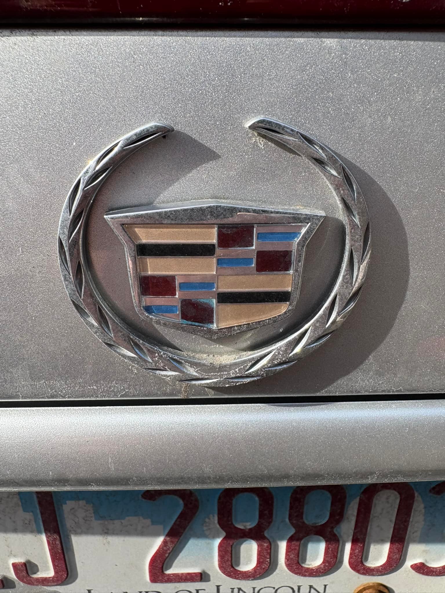 OEM GM Cadillac DTS Trunk Crest Emblem – Rear Compartment Lid (2006-2011)