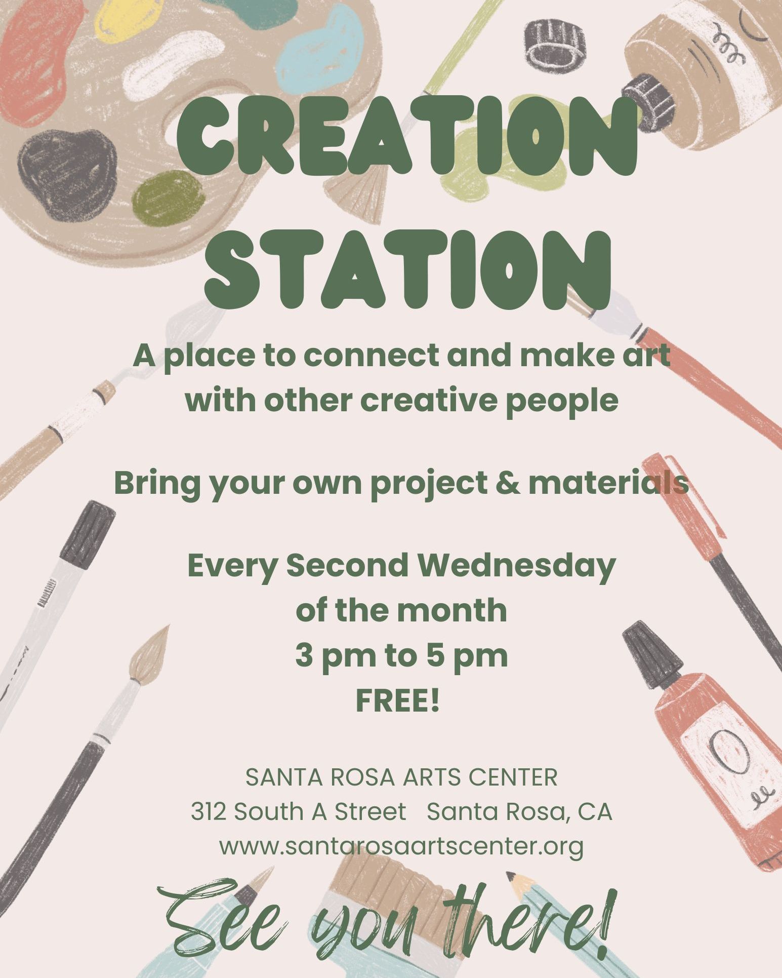 Santa - Creation Station is back! After a December hiatus, Creation ...