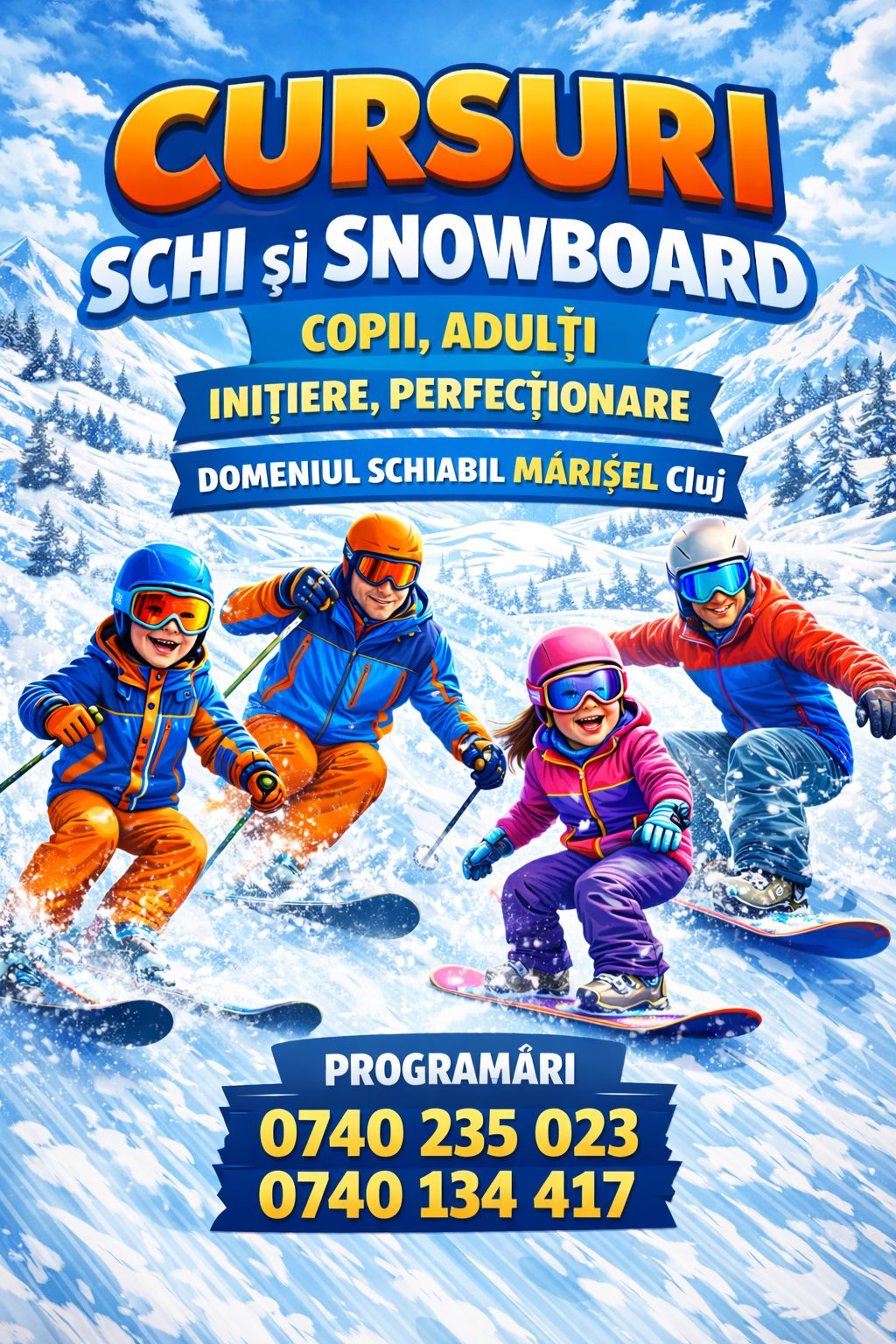 Cursuri Schi & Snowboard Cluj | Marisel