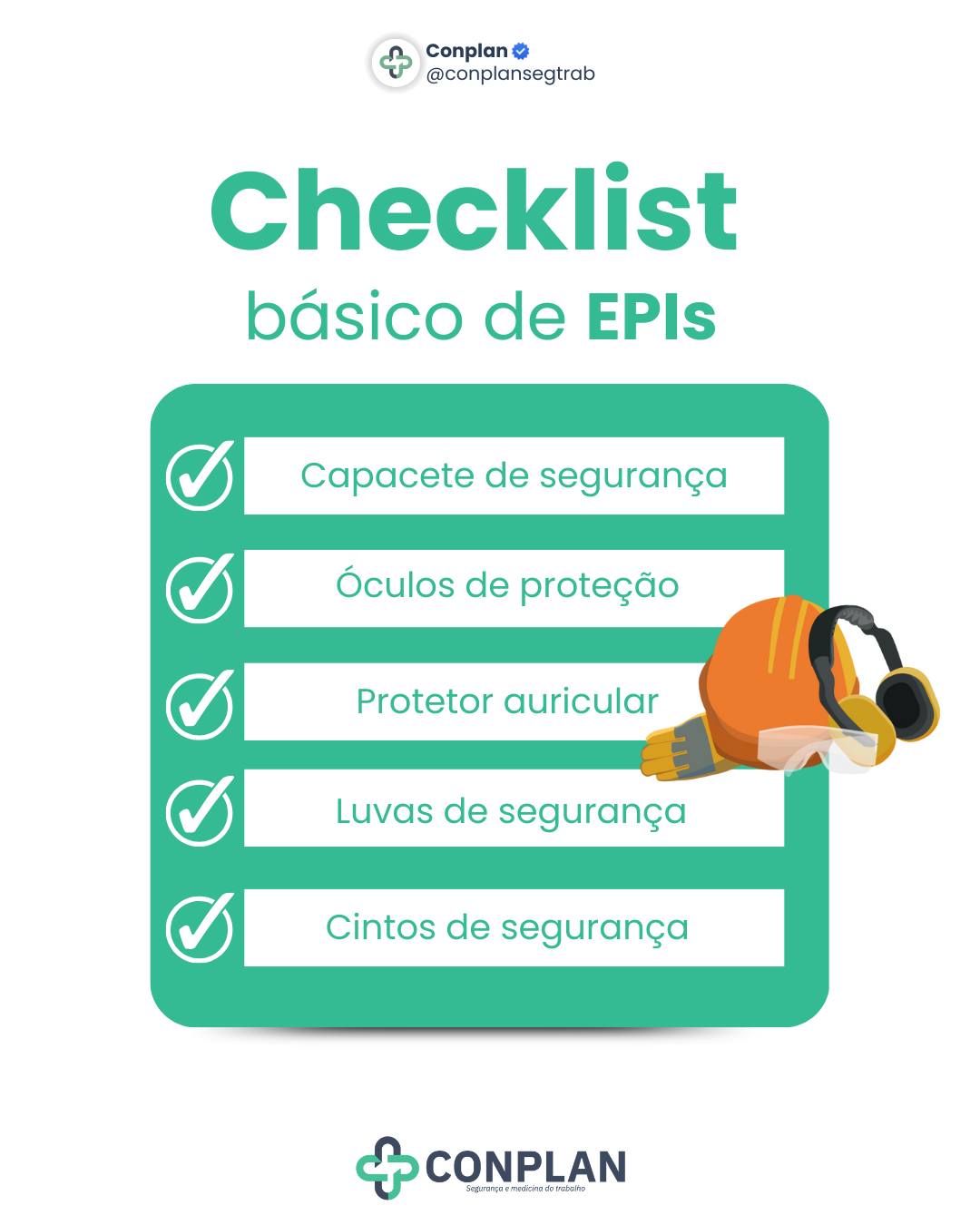 Conplan - Um checklist de EPIs é uma ferramenta crucial para garantir a ...