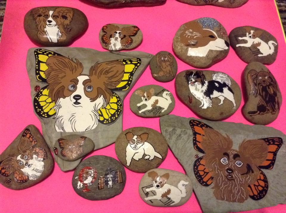 Hand Painted Rocks by Kelly.