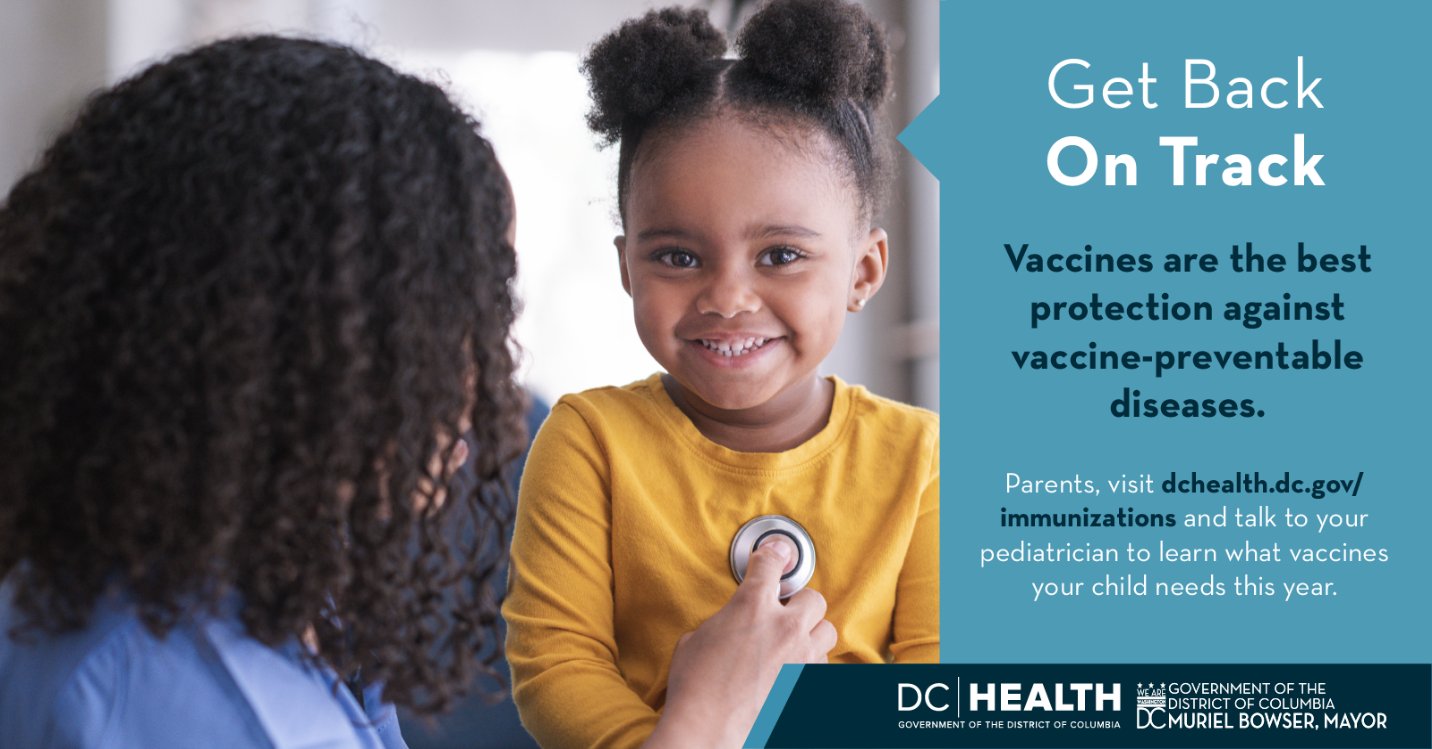 DC Health - #Vaccination is key to protecting young children from ...