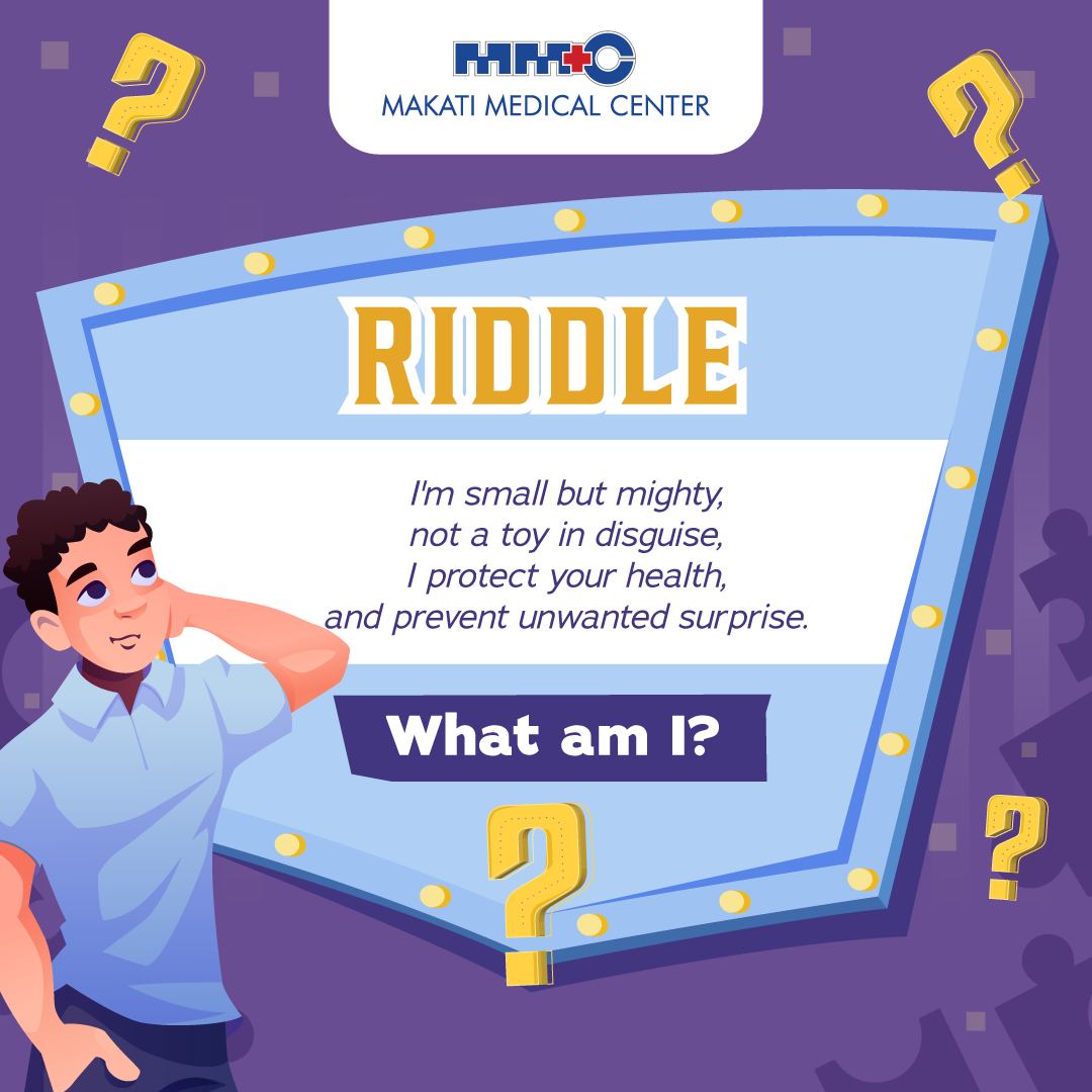 Makati Medical Center - Time for a little brain game, everyone! What do ...