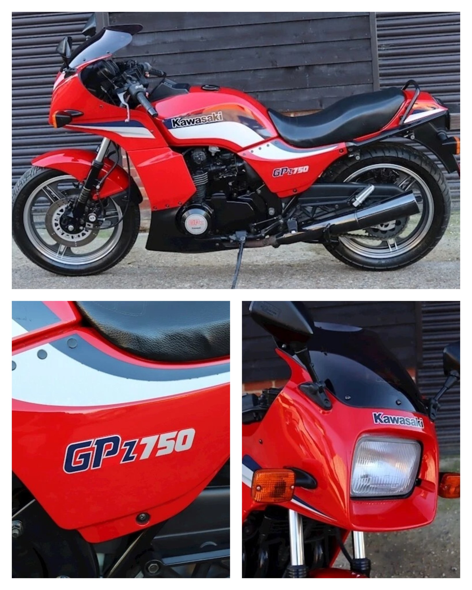 Ad: 1984 Kawasaki GPZ 750 - 'Just 3970 miles' On eBay here