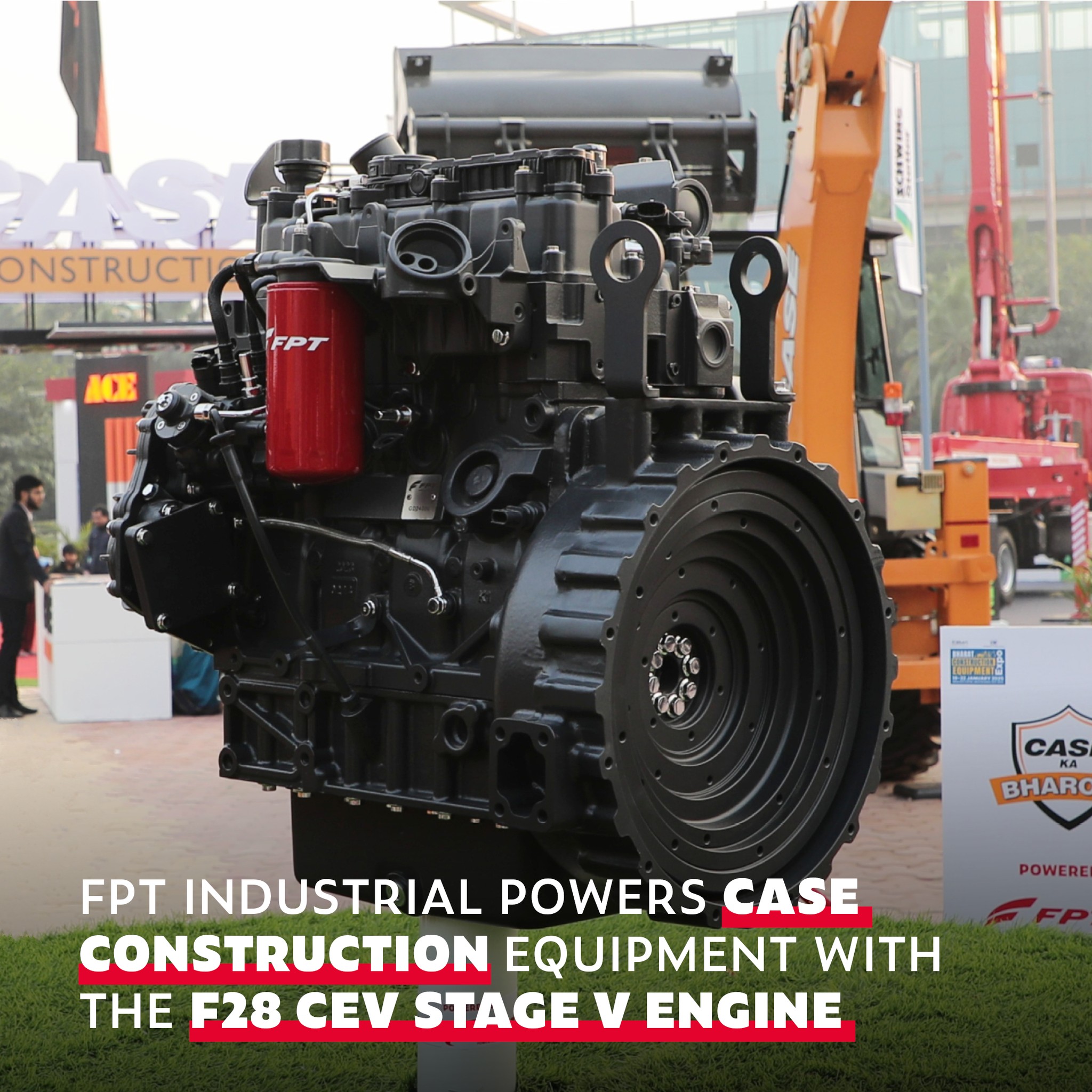 FPT Industrial - Introducing the latest F28 engine at BCE...