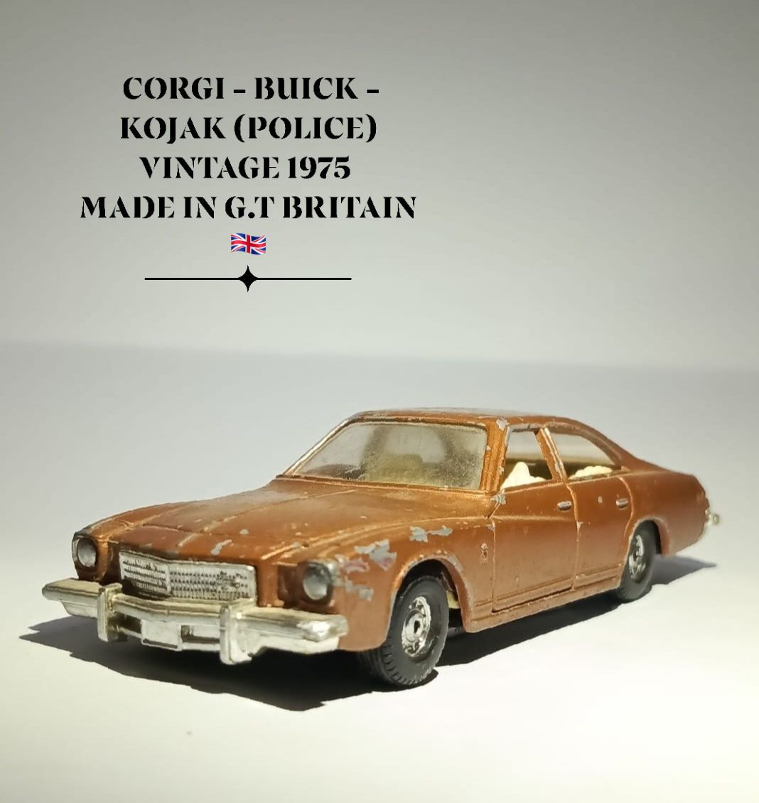 Kojak's car in the famous 1970s TV series was a 1974 Buick Century