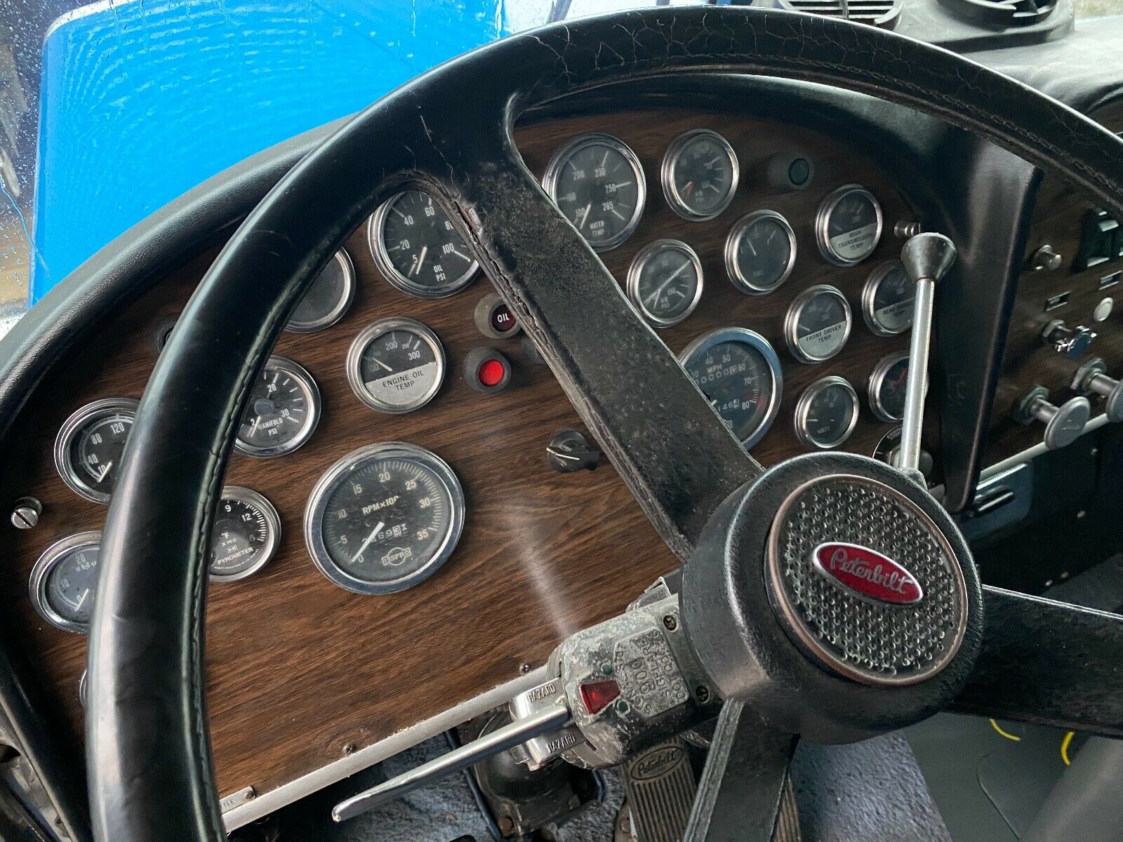 Peterbilt 359 Corvette Dash