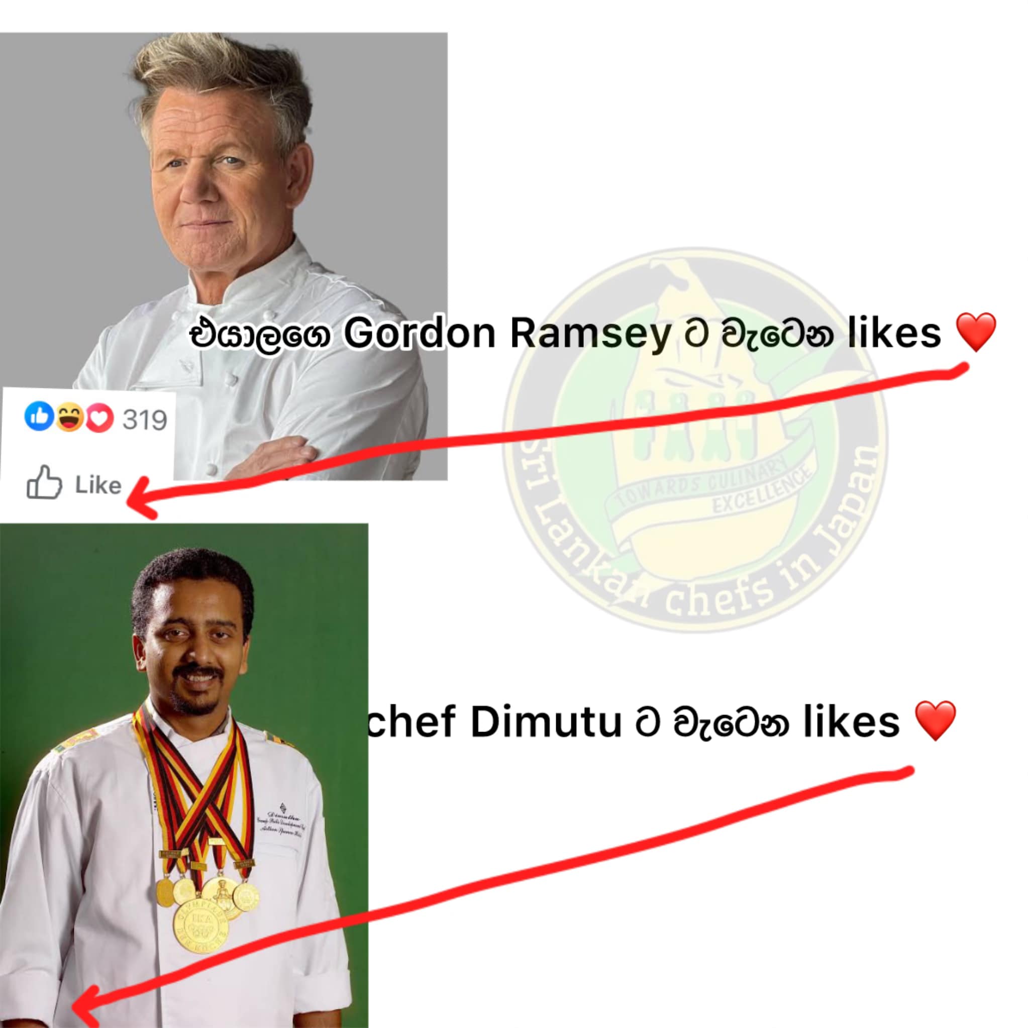 Sri Lankan Chef Gordon Ramsay... - Sri Lankan chefs in Japan