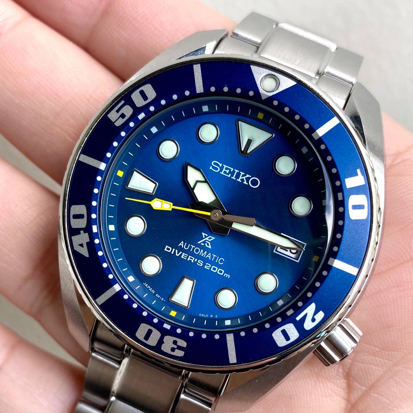 Note_Watch - SEIKO Sumo Blue JDM SBDC069 🇯🇵 ไม่เข้าไทย...