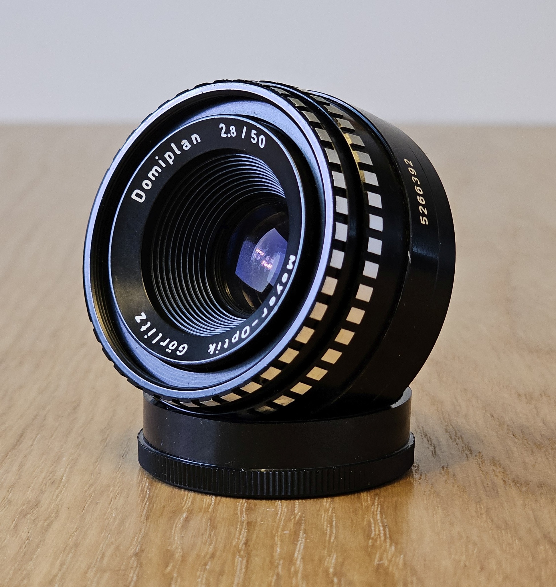 Lens: Meyer-Optik Görlitz Domiplan 50mm f2,8 A standard 50mm kit 