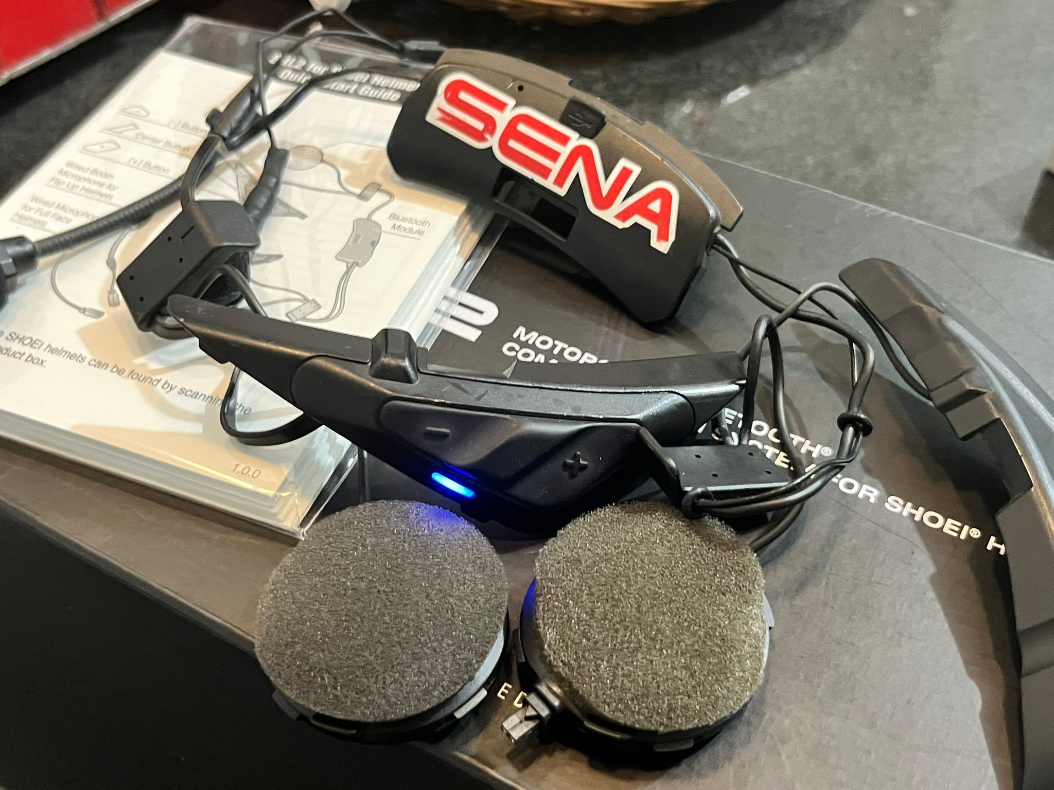 sena bluetooth intercom for shoei gt-air ii SRL2 Motocycle Communication System/Intercom GT Air 2 Helmets Electronics & Photo The SENA SRL SENA - SRL-MESH BLUETOOTH INTERCOM