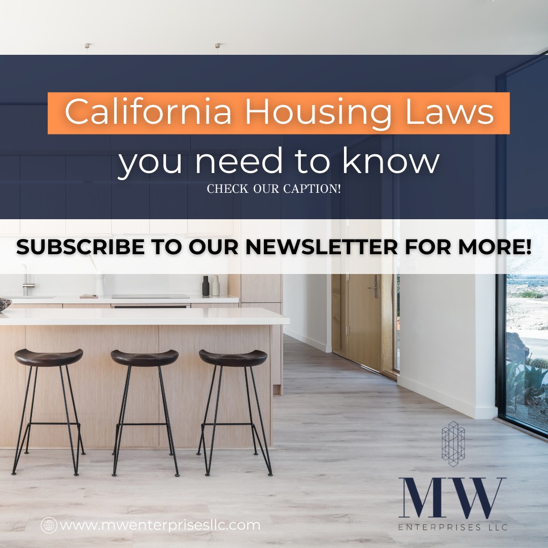 Here are 8 game-changing housing laws... - MW Enterprises LLC | Facebook