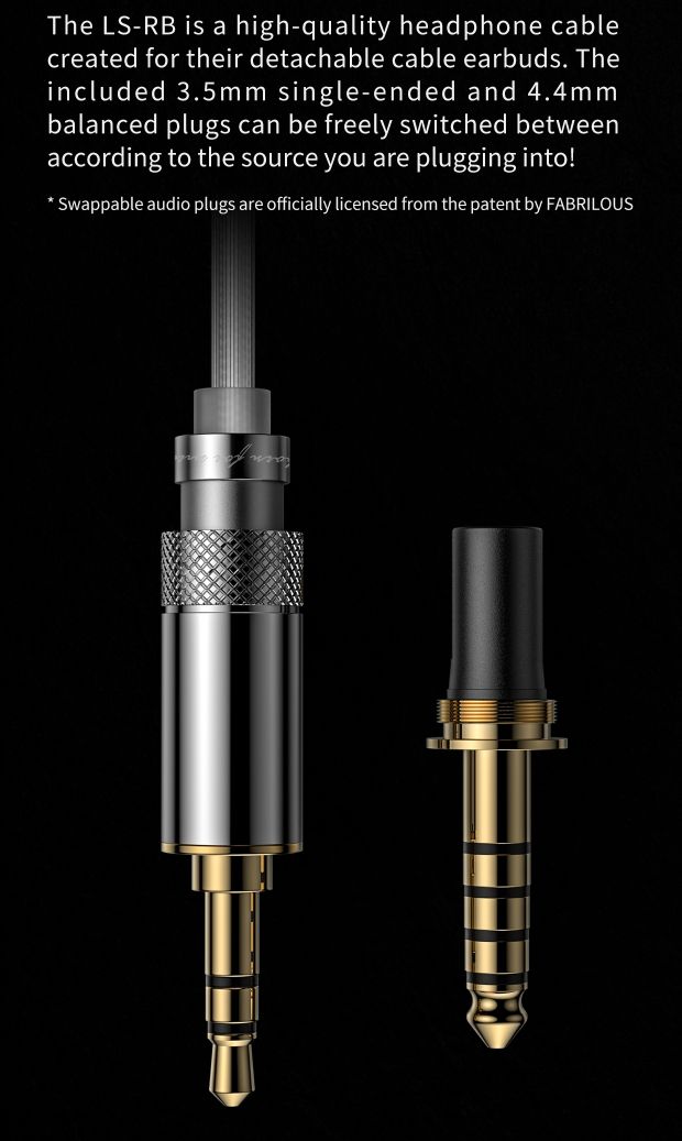 4pin to 4.4mm balanced cable options for JH Audio Roxanne's