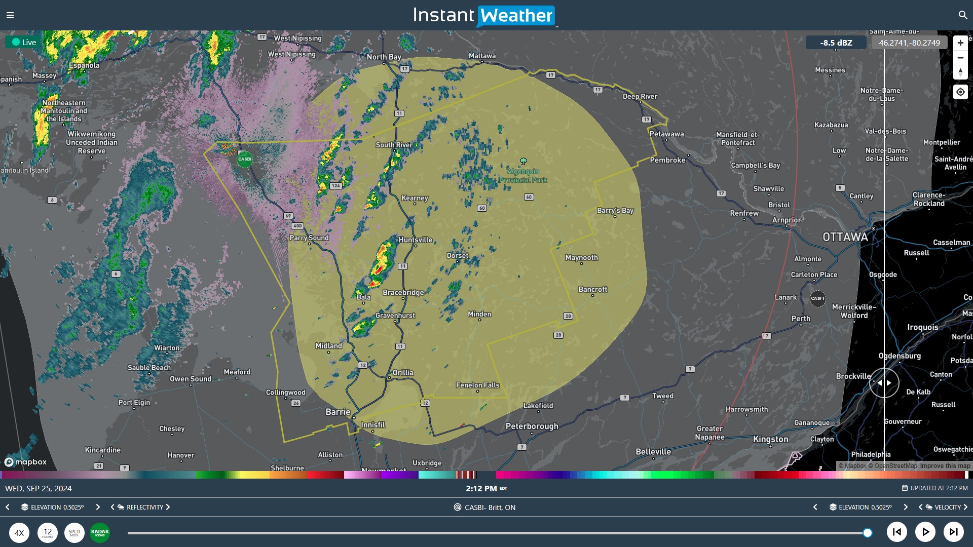 For the first time ever, IW Pro... - Ontario Storm Watch