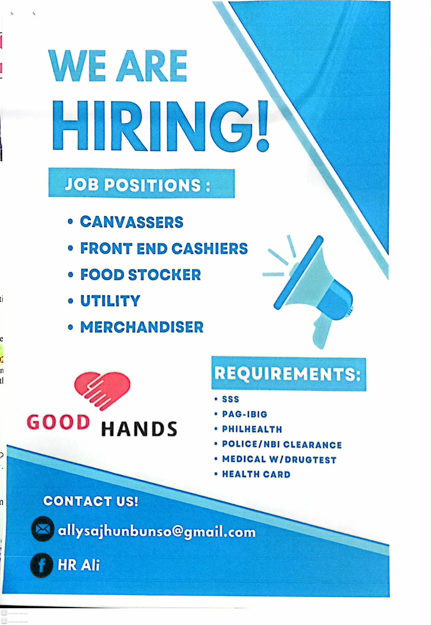 Barangay - 🤝 Good Hands ay TUMATANGGAP NG APLIKANTE! Maging bahagi ng ...