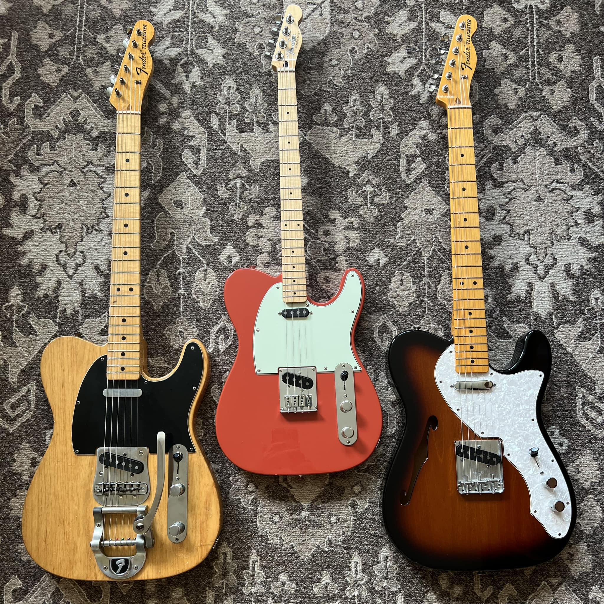 My Mavis telecaster probably a '62 reissue Binding body with Gotoh