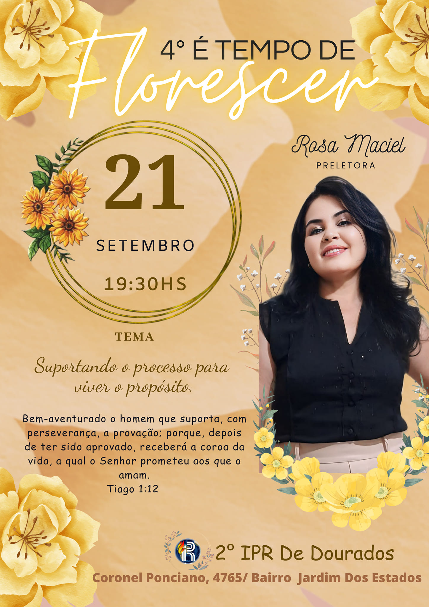IPR - Atenção Mulheres, temos um convite especial para você. Dia: 21 ...