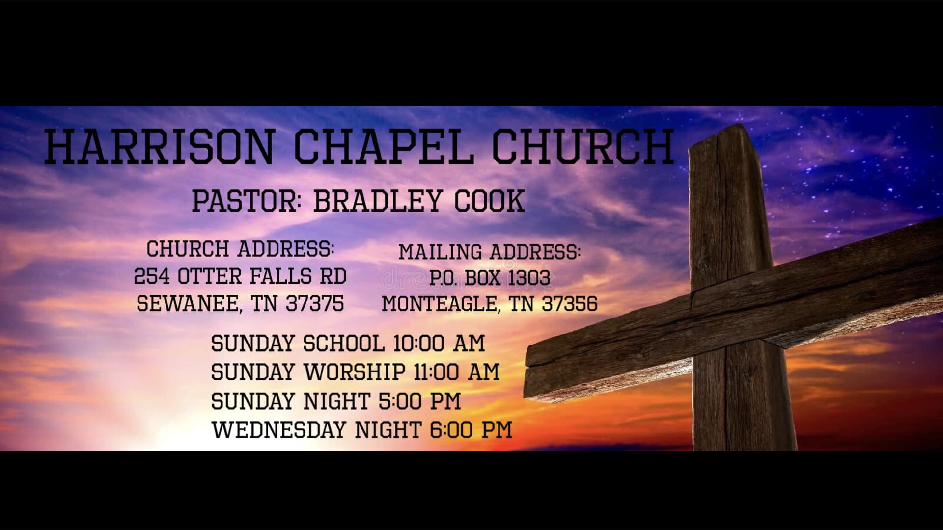 Harrison Chapel Church | Sewanee TN