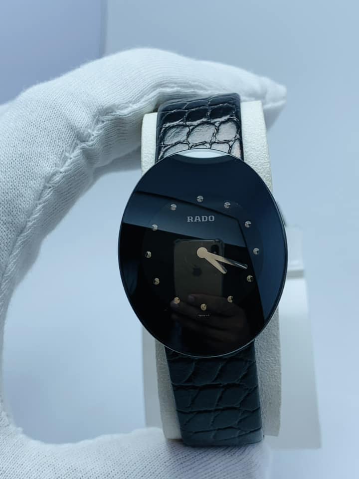 🌟 R Esenza 964.0490.3 Black Dial Swiss made. Brand new. #ShopNow