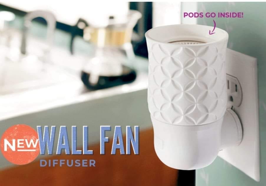 The Wall Fan Diffuser is an amazing, functional way to deliver instant ...