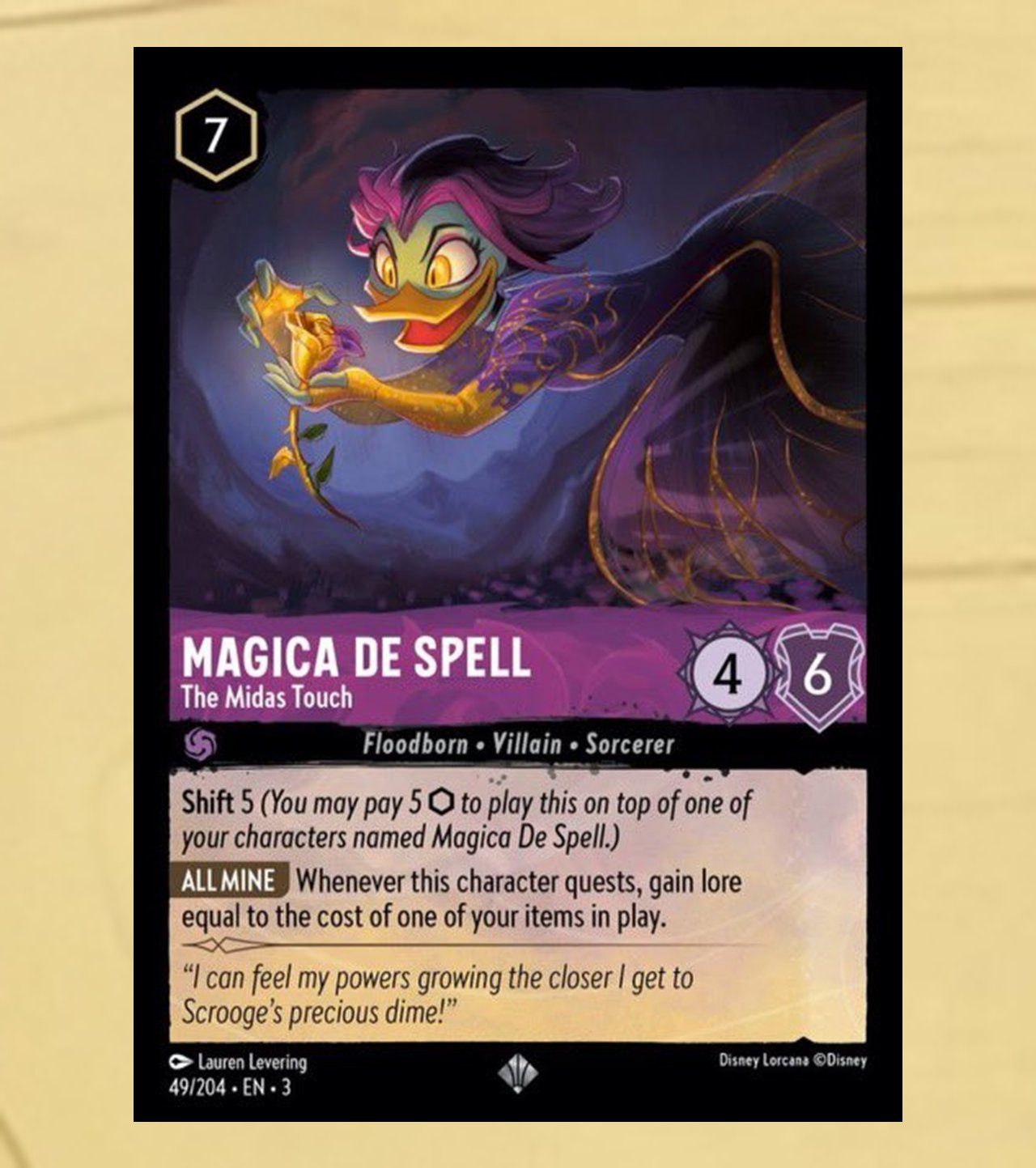 Disney Lorcana TCG reveals Maleficent and Diablo character cards