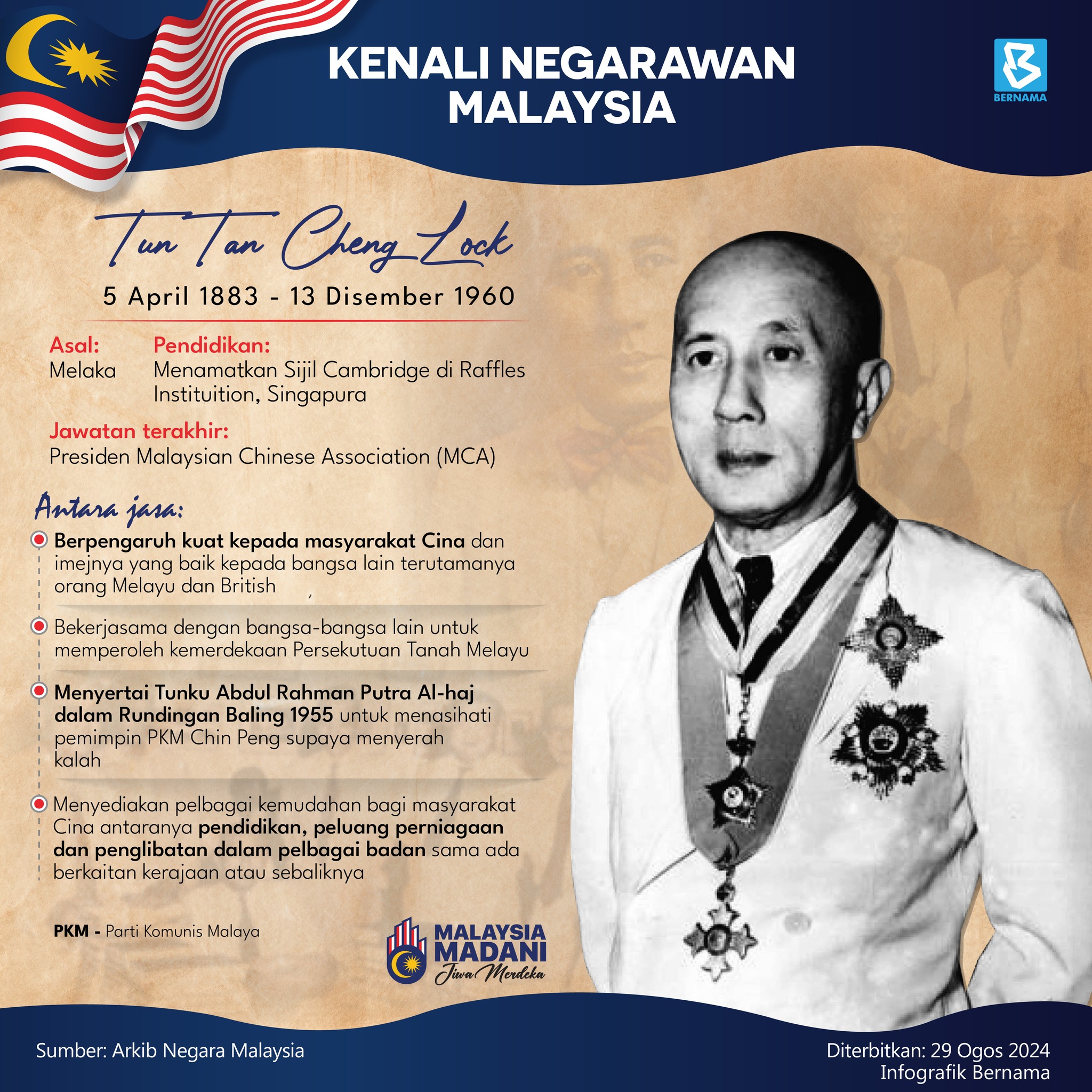 Harian Metro - #infografik Kenali Negarawan Malaysia: TUn...