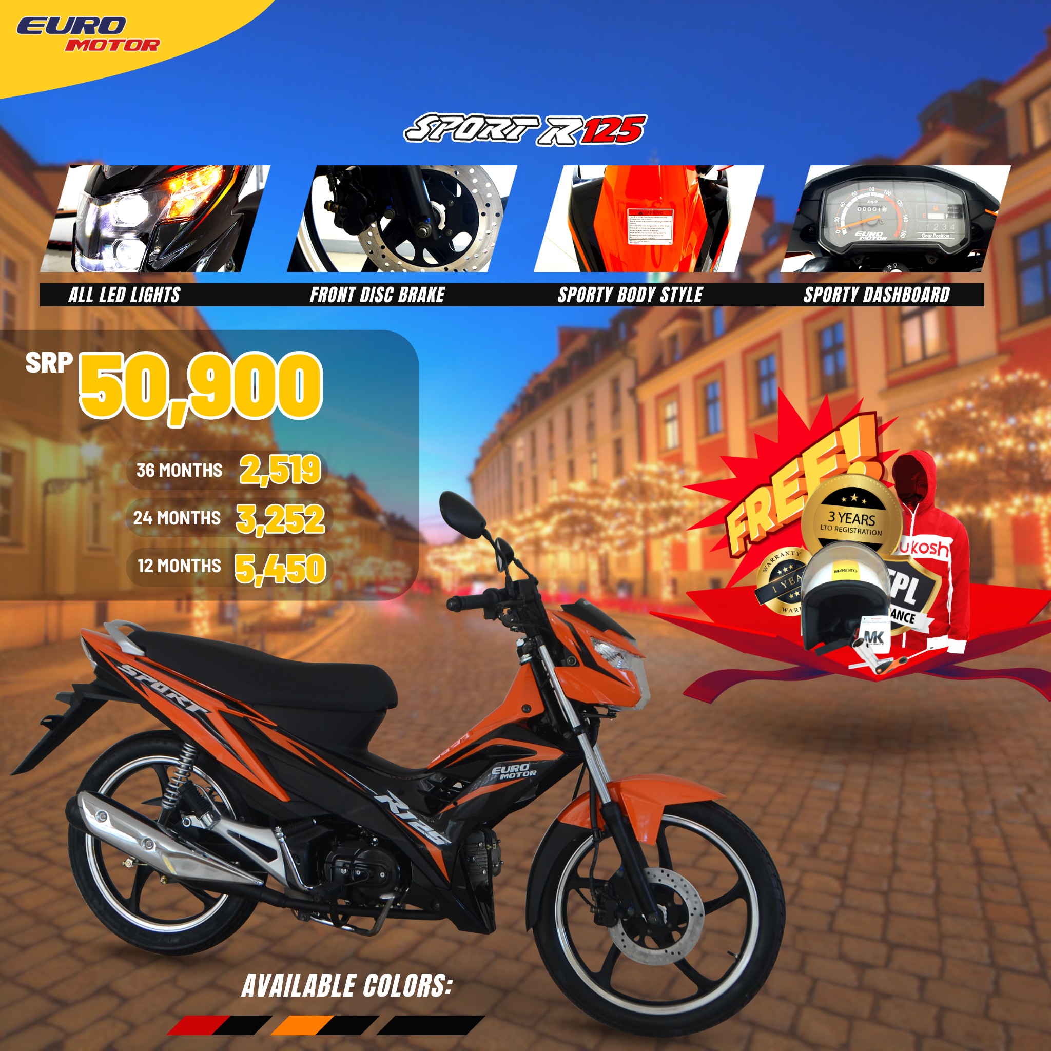 Euro Motor - Motor na pang-araw-araw na gamit, pang pasok... | Facebook