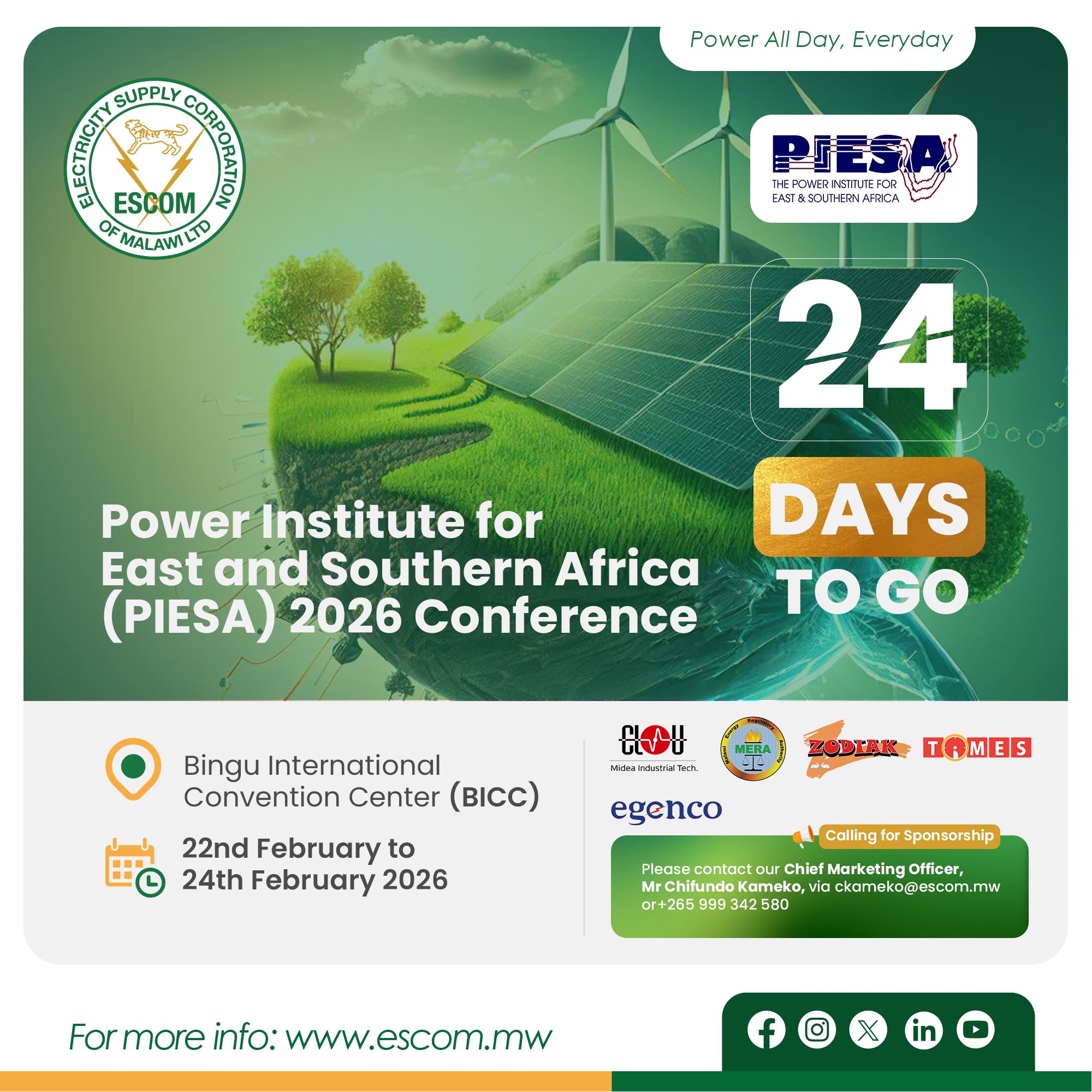 ESCOM - The ESCOM Web Portal is here! You can now check tokens, bills ...