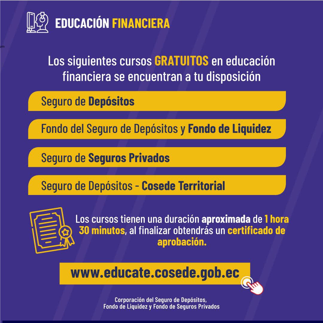Cooperativa - 💁 Todos los cursos de COSEDE son gratuitos y podrás ...