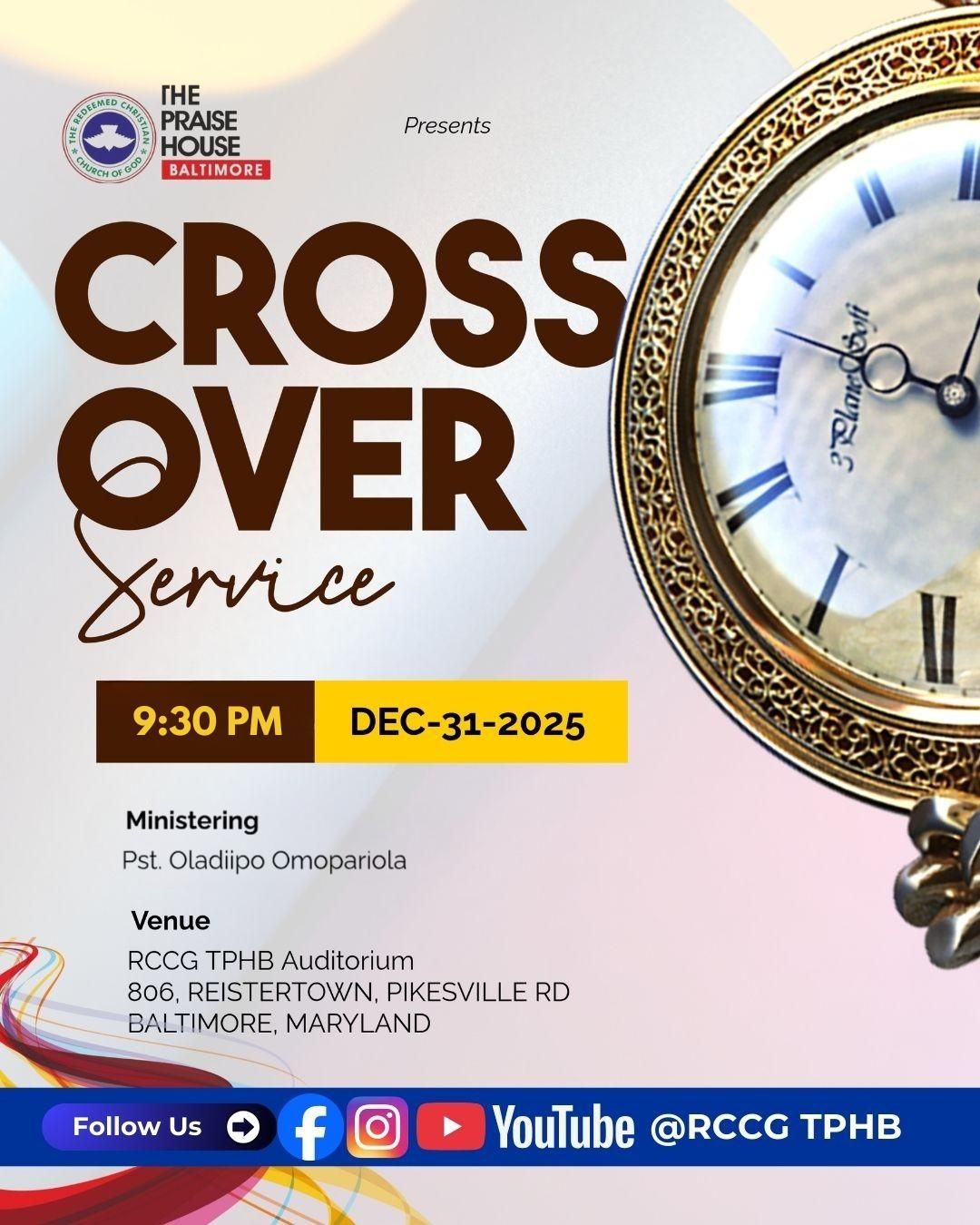 END-OF-YEAR RETREAT |... - RCCG The Praise House,Baltimore | Facebook