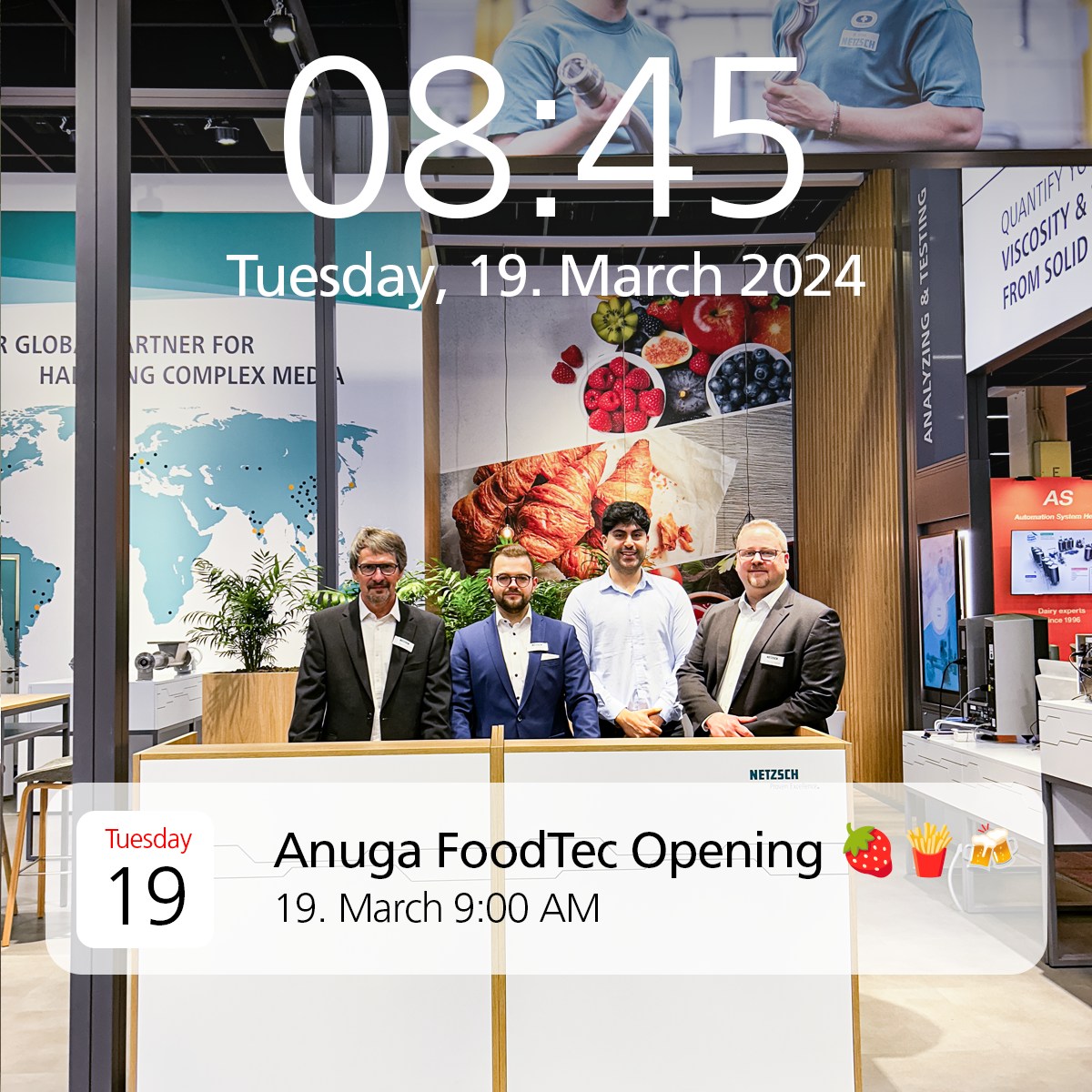 NETZSCH - 📍 #NETZSCH at the Anuga FoodTec in Cologne 📣 👀 Visit us in ...