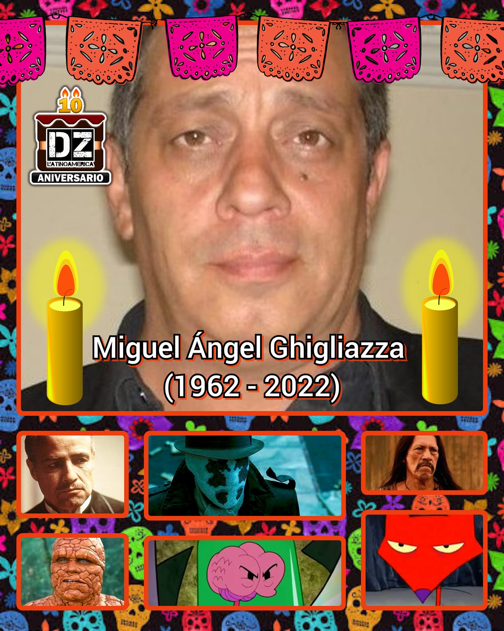 DubZone: - ¡Celebrando la vida de... Miguel Ángel Ghigliazza! Fue un ...