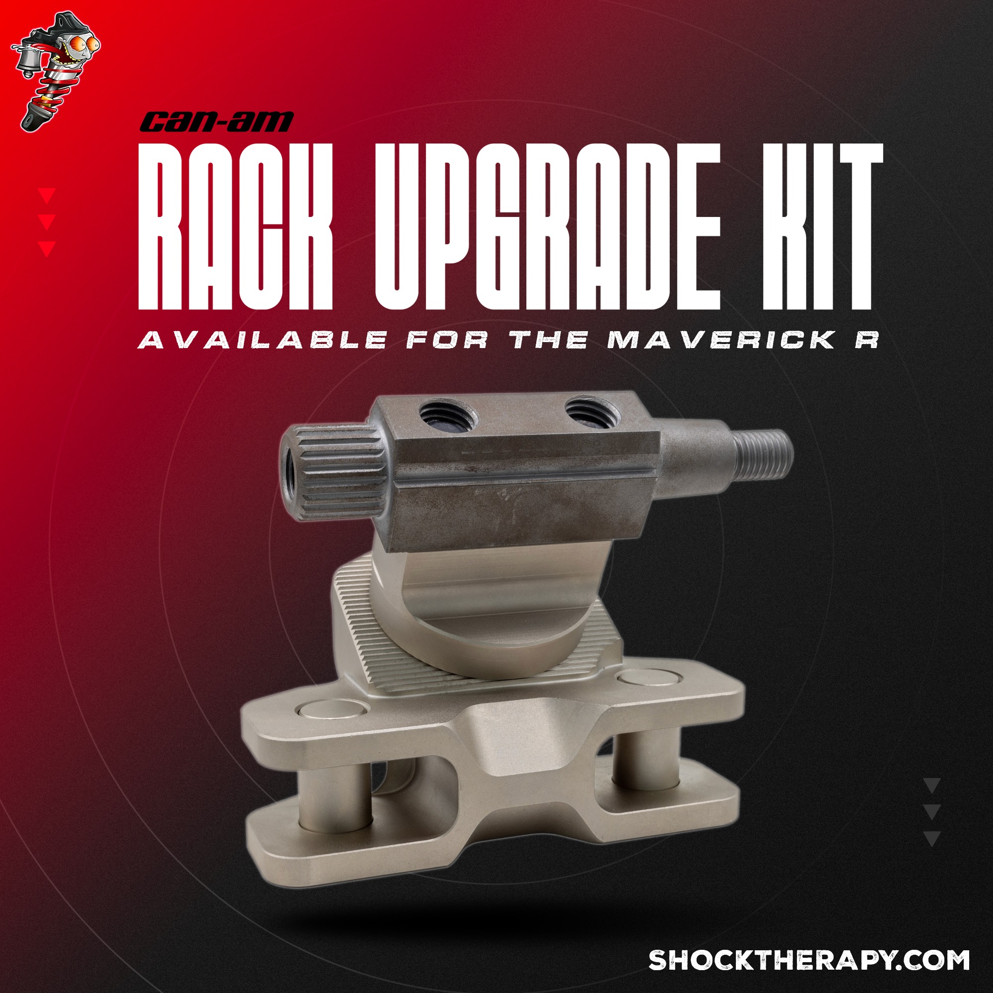 Shock Therapy - Introducing the Can-Am Maverick R Rack...