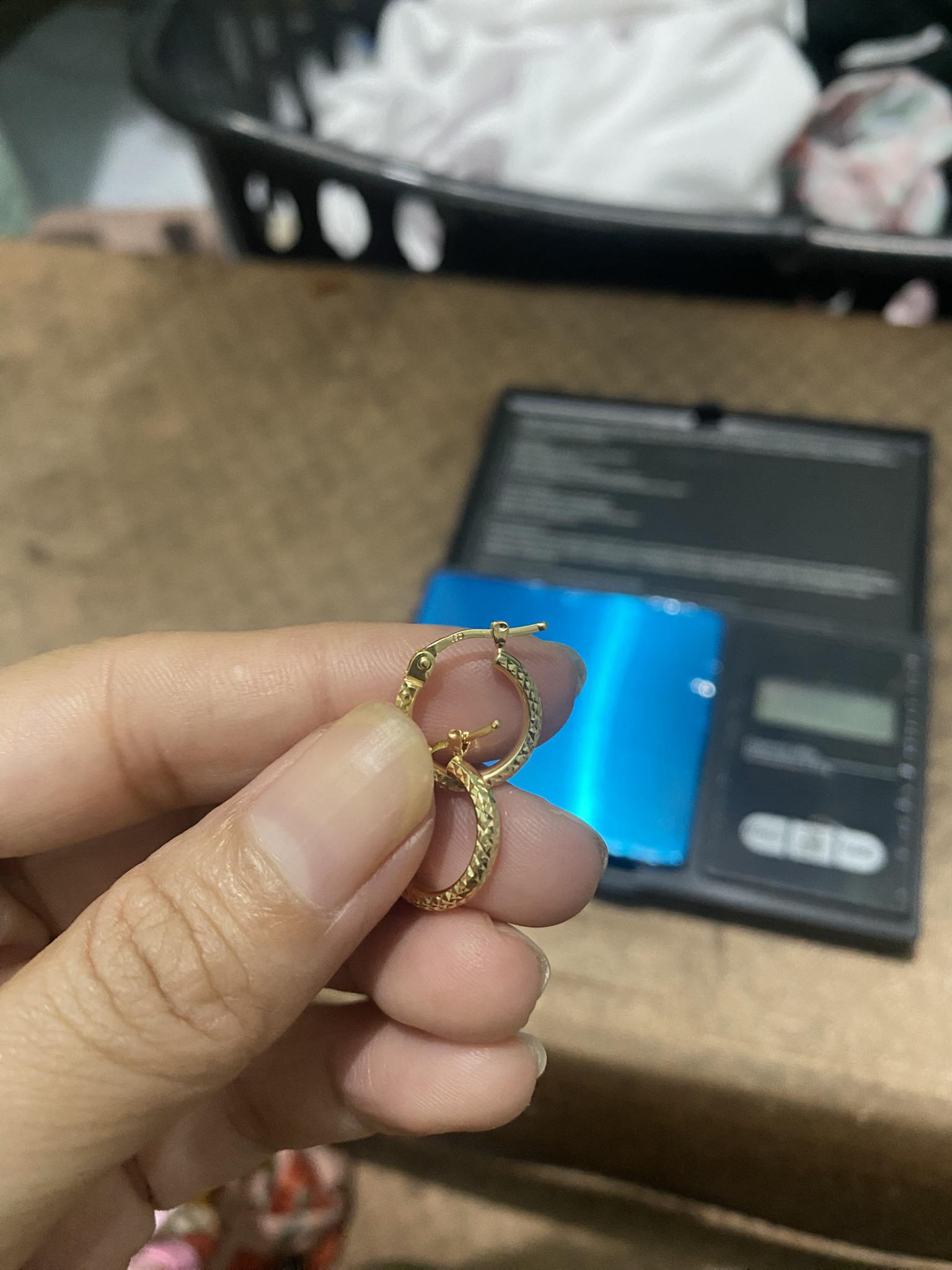 Kaisa lang nasuot palita ninyu 7200 per gram 18k saudi gold 1.04g 