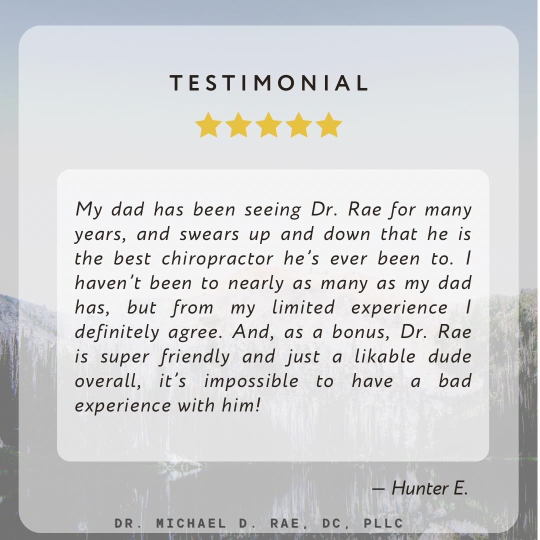 Dr. Michael D. Rae, DC, PLLC, Chiropractor | Boise ID