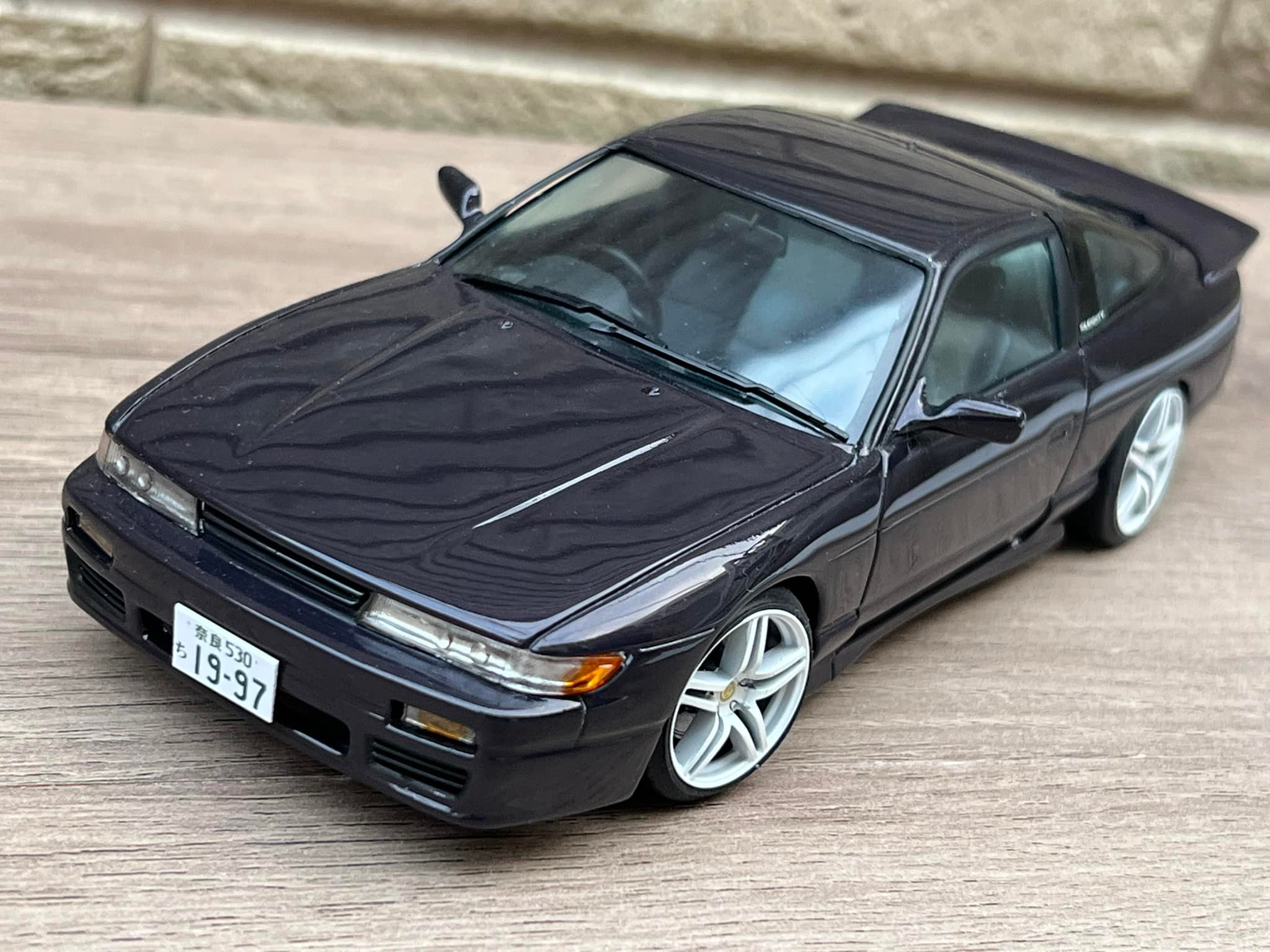 フジミのシルエイティを作りました。 タミヤのレシピを参考にした