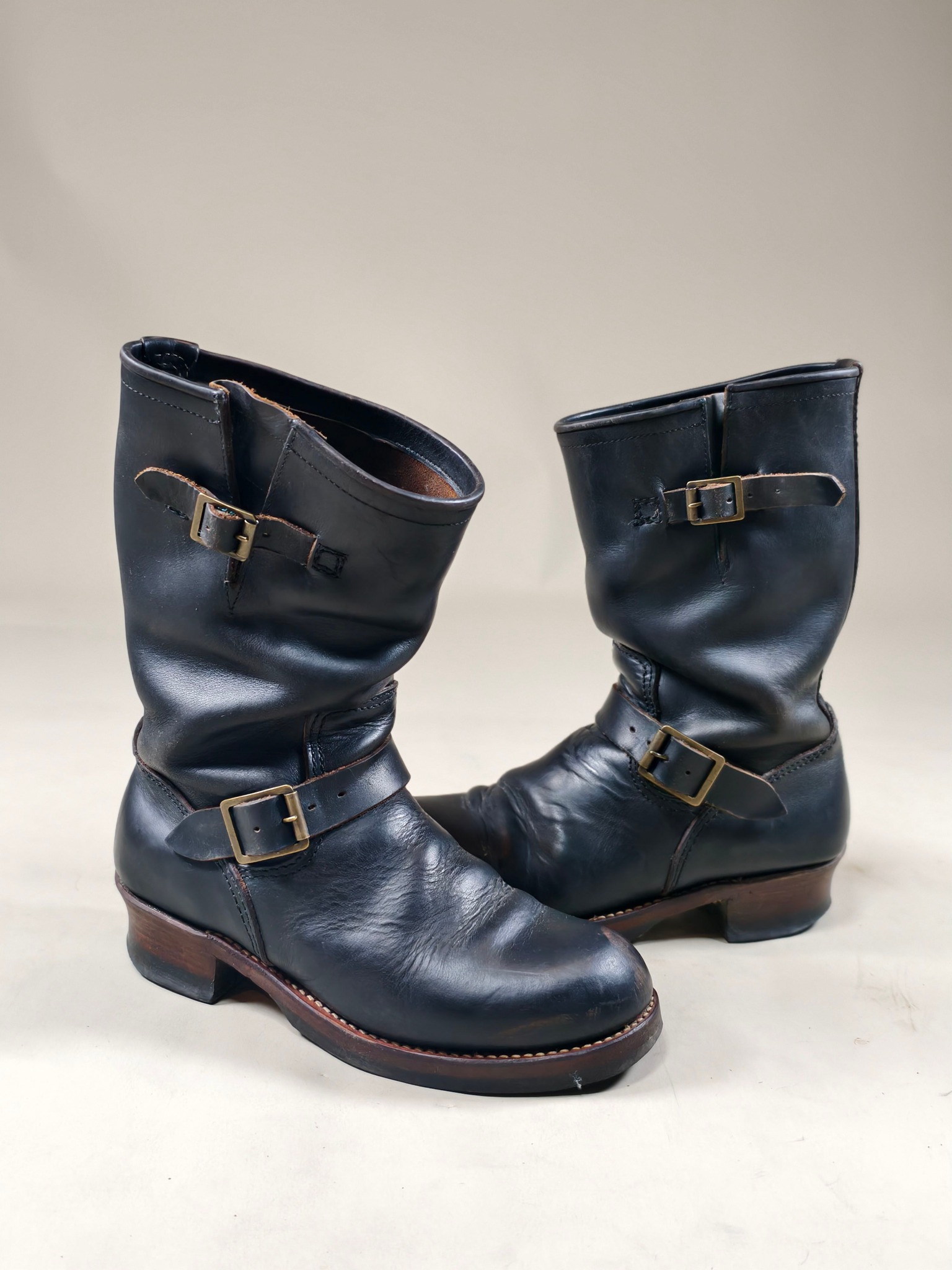 Vintage 1960s Chippewa Engineer boots #denimister #chippewa 