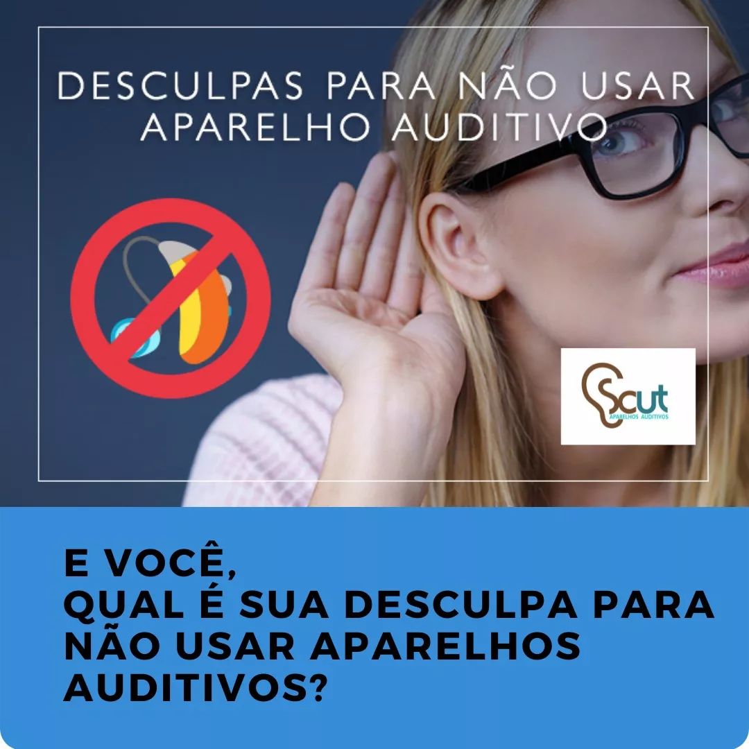1 – Aparelhos auditivos são... - SCUT Aparelhos Auditivos | Facebook