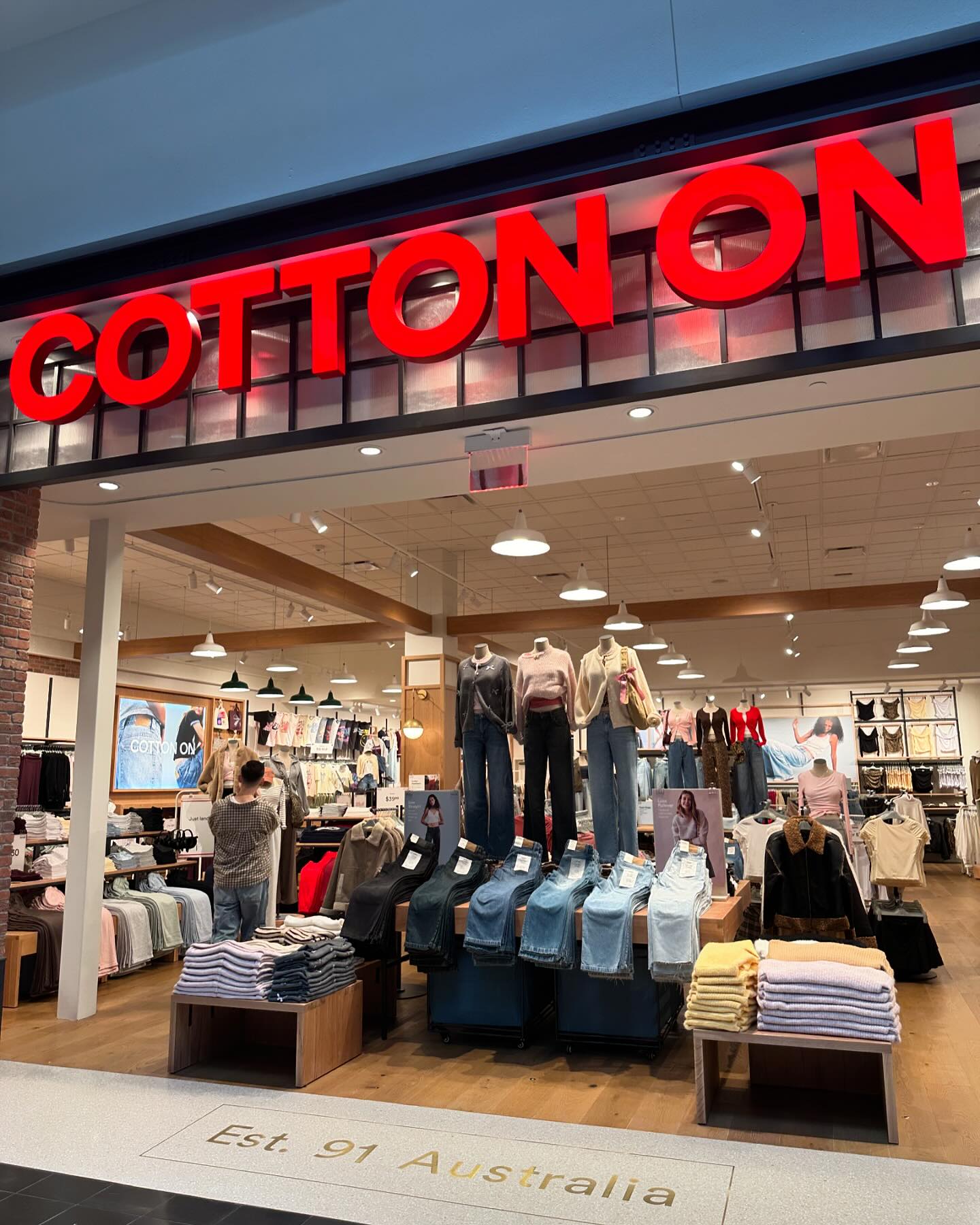 Visit @cottonon newly relocated store at Washington Square! Find 