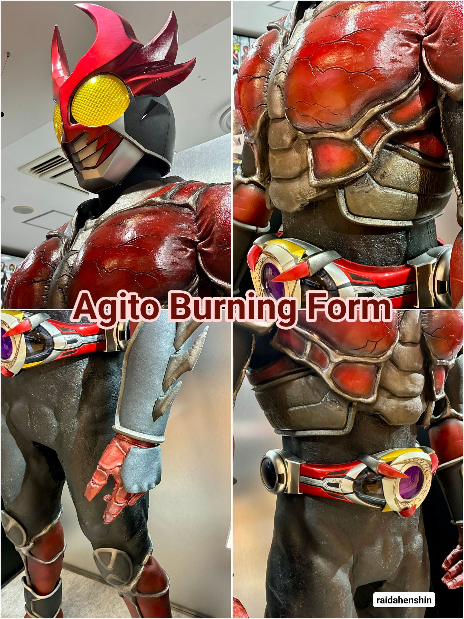 Kamen Rider Agito Burning Form #kamenrider
