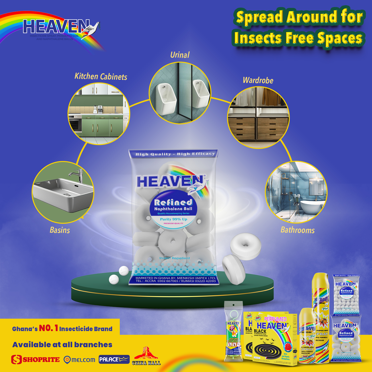 For Insects Free Spaces! Use Heaven... - Heaven Insecticides | Facebook