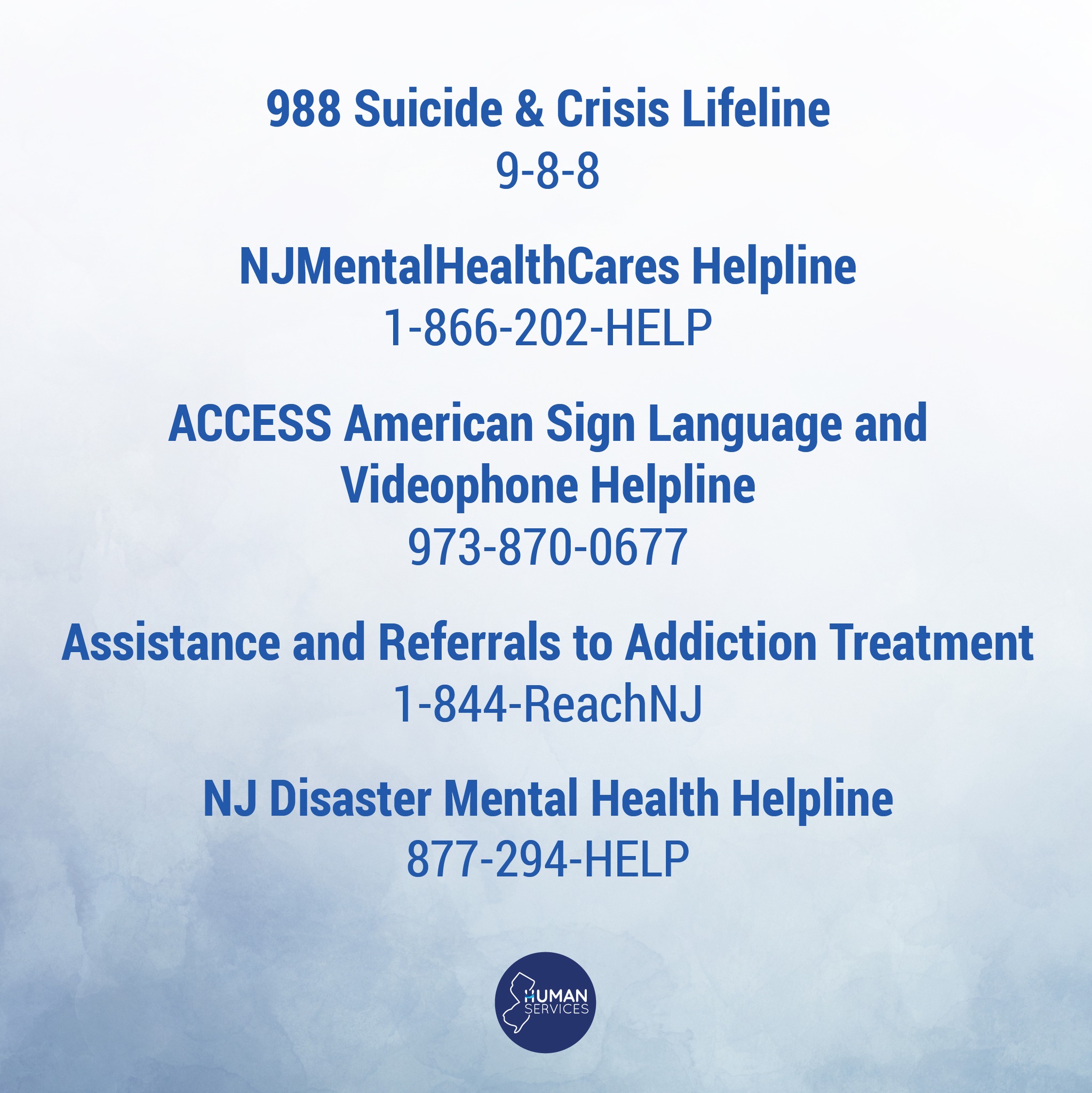 📲 Help is available! NJ Department of Human Services' Division of