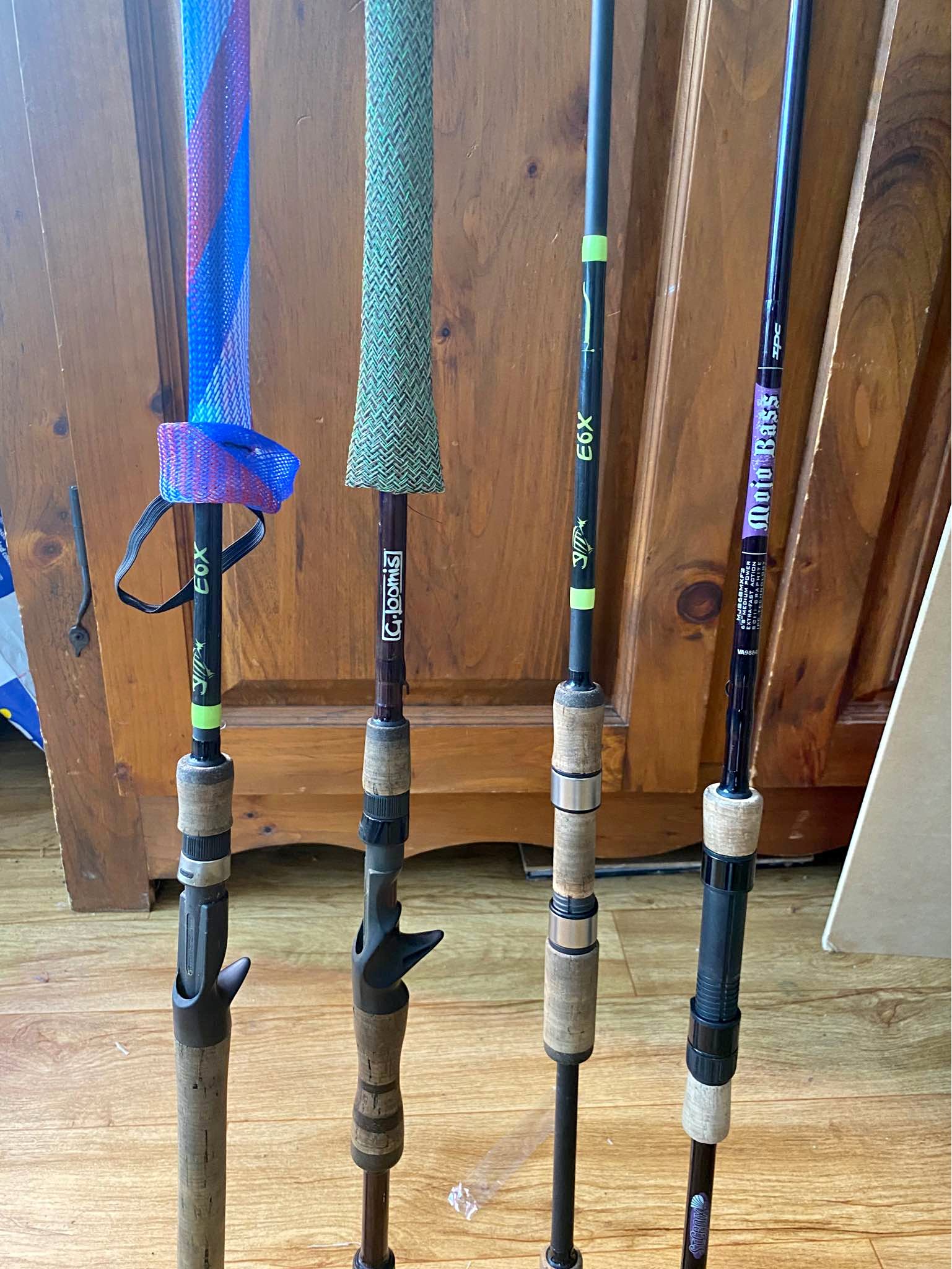 Maxcatch Explorer Graphite Fly Canne à pêche 4 pièces 9 Pieds avec Im6 Blank en carbone, rigide Chromé guides, une prise en main en liège (Taille : 3/4/5/6/8wt , Green
