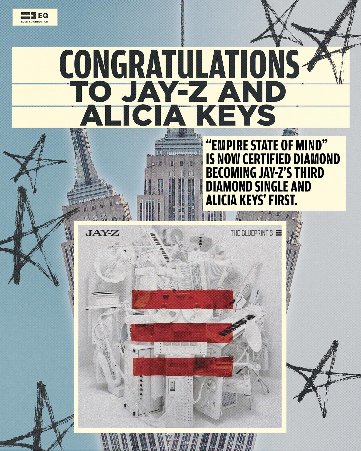 Empire State Of Mind” JAY-Z featuring Alicia Keys Officially RIAA 