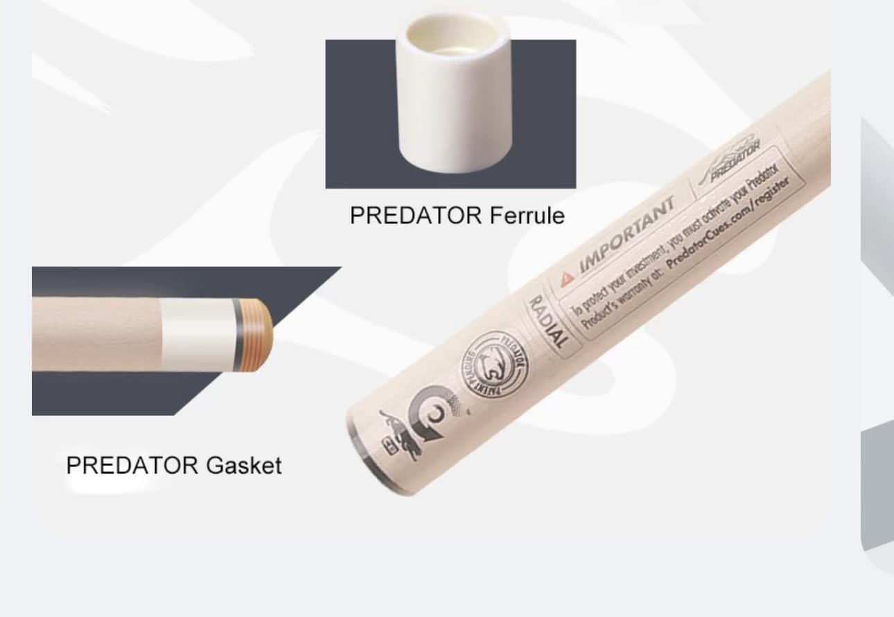 Is predator c8 shaft available in radial pin?