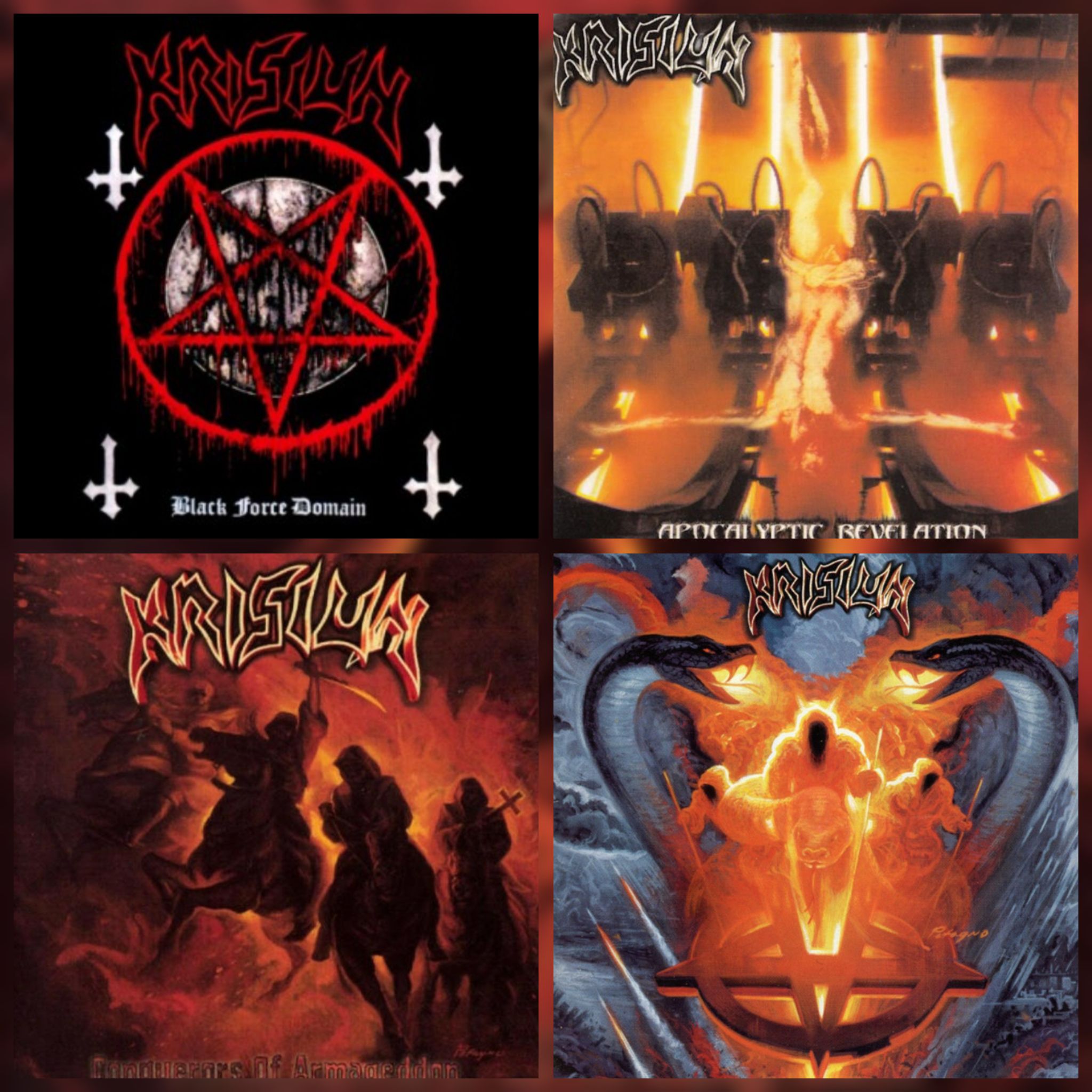 The Black - Krisiun First 4 Full-length Albums ? ?Black Force 