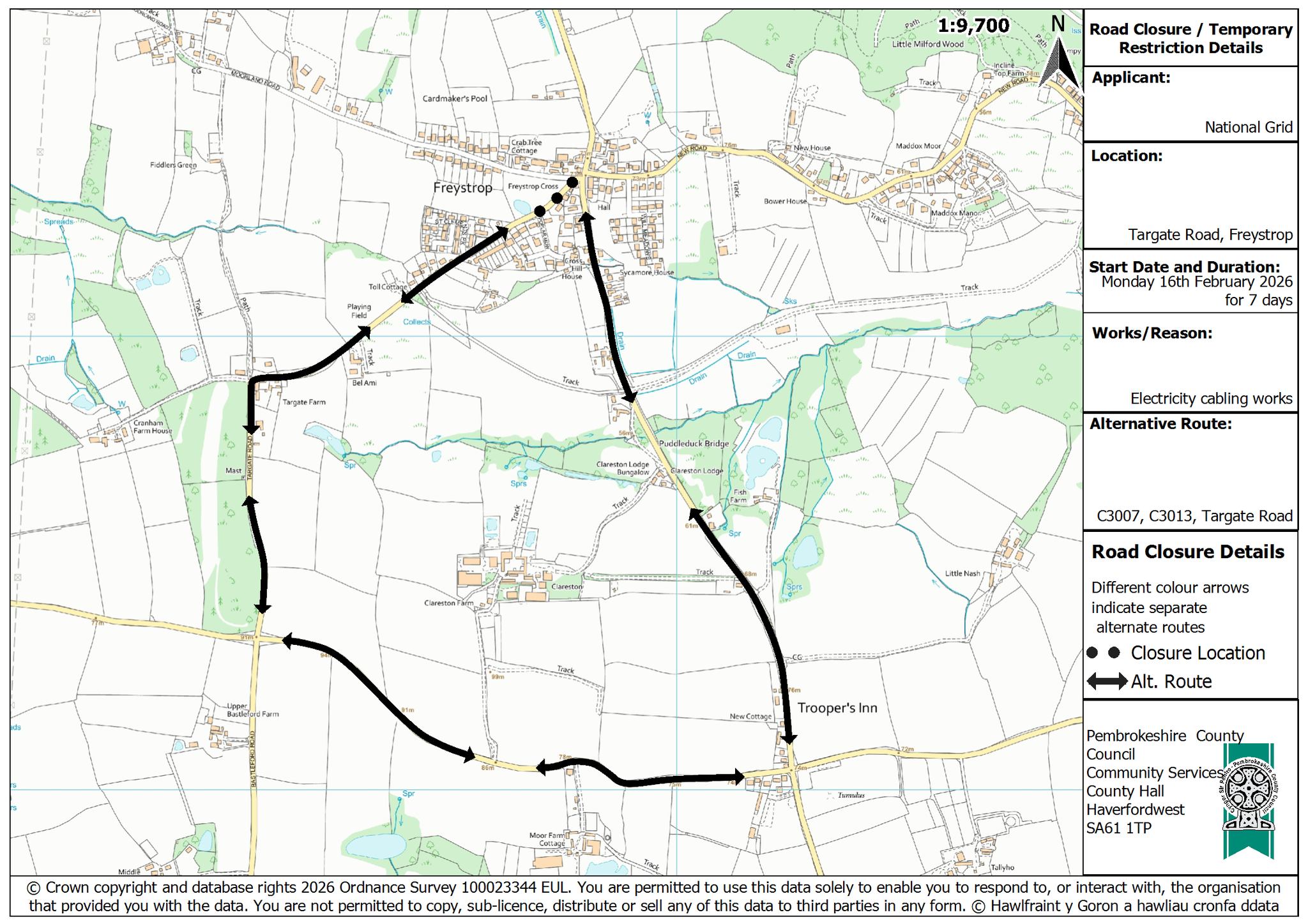 Freystrop Community Council... - Freystrop Community Council