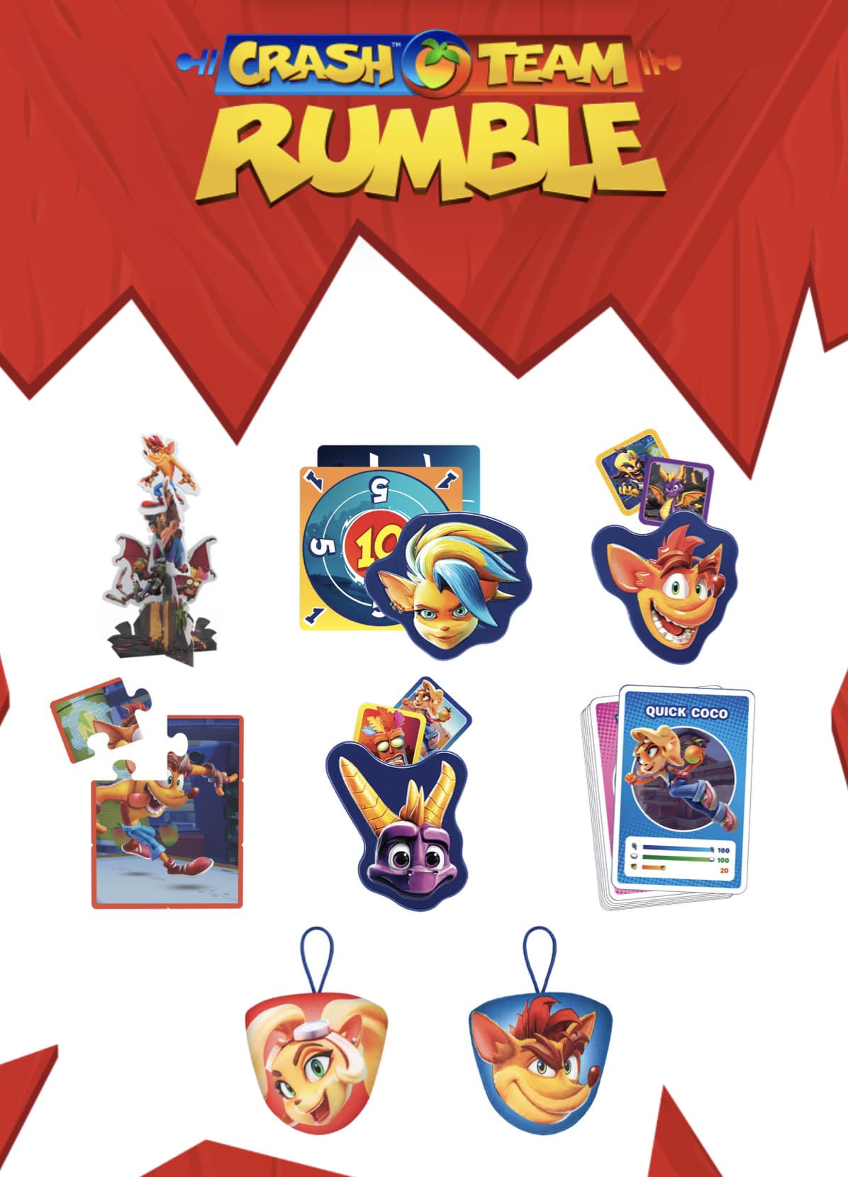Happy Meal Toys - Crash is now in Happy Meals, with Kerwin...